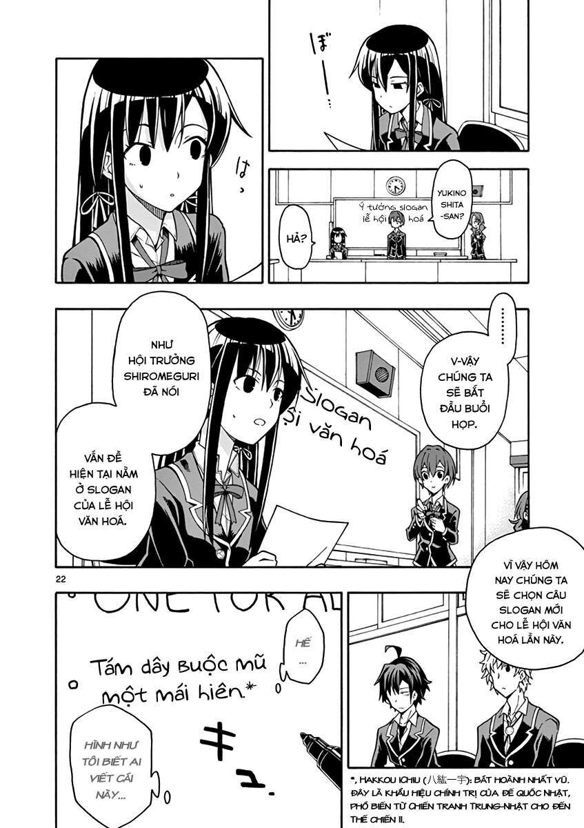 Chuyện Tình Thanh Xuân Bi Hài Của Tôi Quả Nhiên Là Sai Lầm @Comic