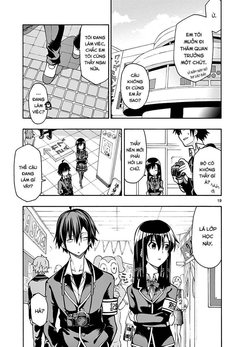 Chuyện Tình Thanh Xuân Bi Hài Của Tôi Quả Nhiên Là Sai Lầm @Comic