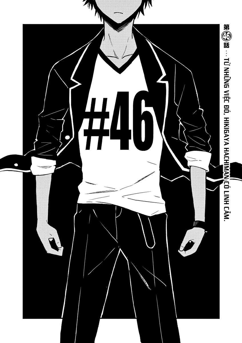 Chuyện Tình Thanh Xuân Bi Hài Của Tôi Quả Nhiên Là Sai Lầm @Comic