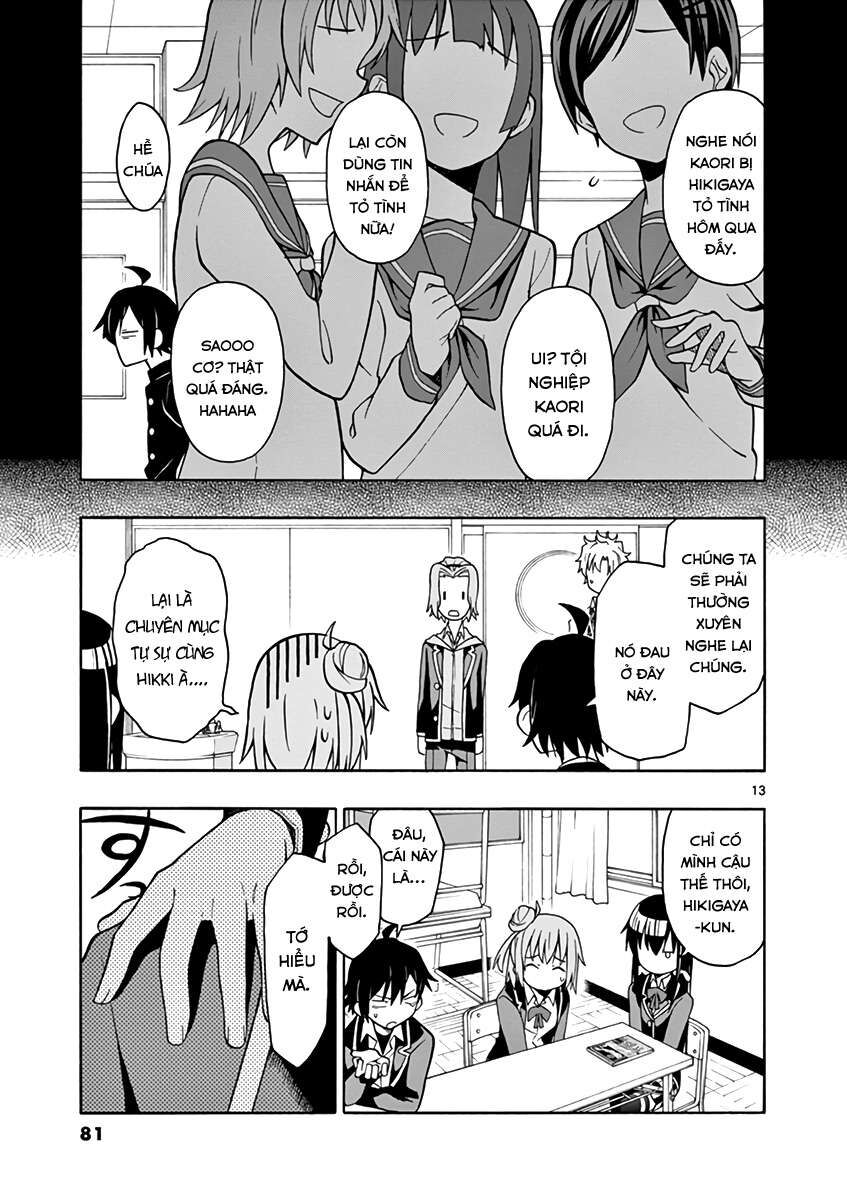 Chuyện Tình Thanh Xuân Bi Hài Của Tôi Quả Nhiên Là Sai Lầm @Comic