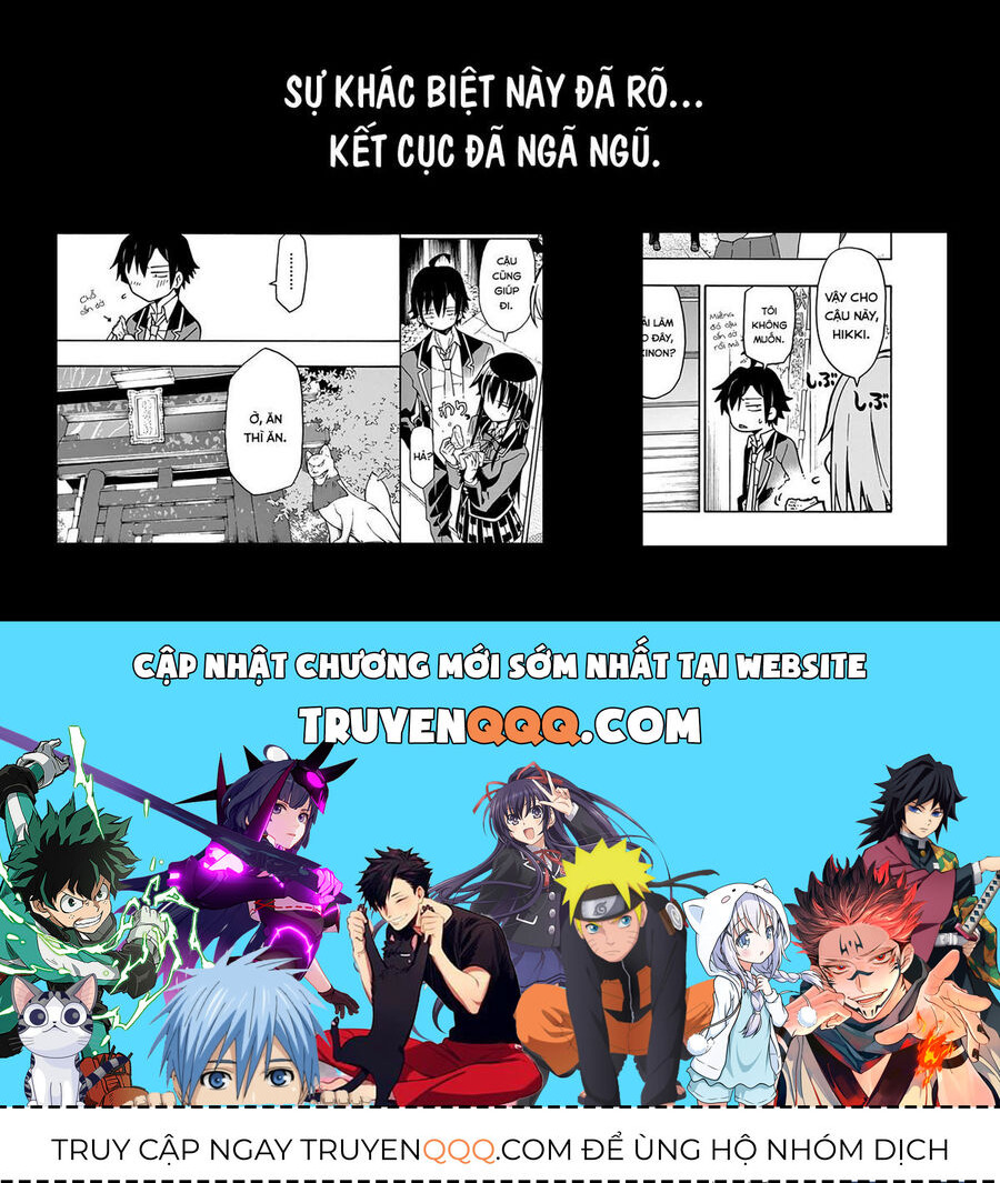 Chuyện Tình Thanh Xuân Bi Hài Của Tôi Quả Nhiên Là Sai Lầm @Comic