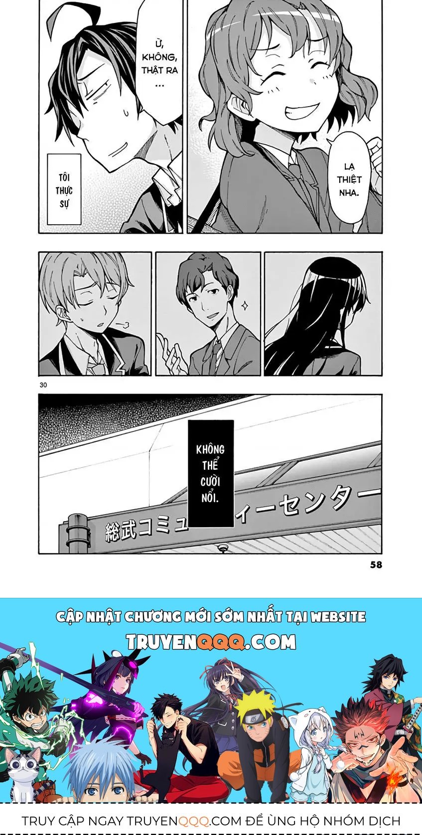 Chuyện Tình Thanh Xuân Bi Hài Của Tôi Quả Nhiên Là Sai Lầm @Comic