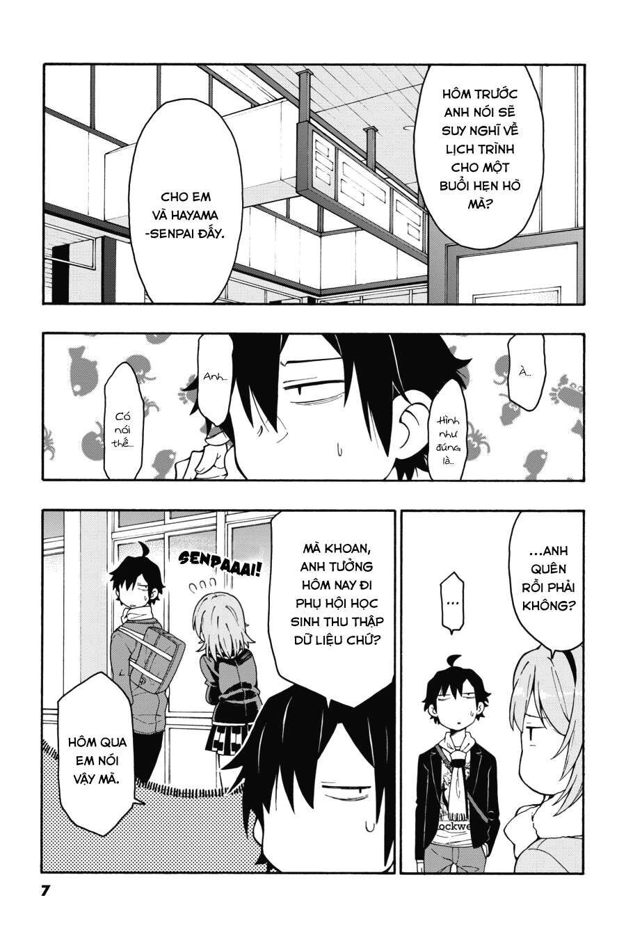 Chuyện Tình Thanh Xuân Bi Hài Của Tôi Quả Nhiên Là Sai Lầm @Comic