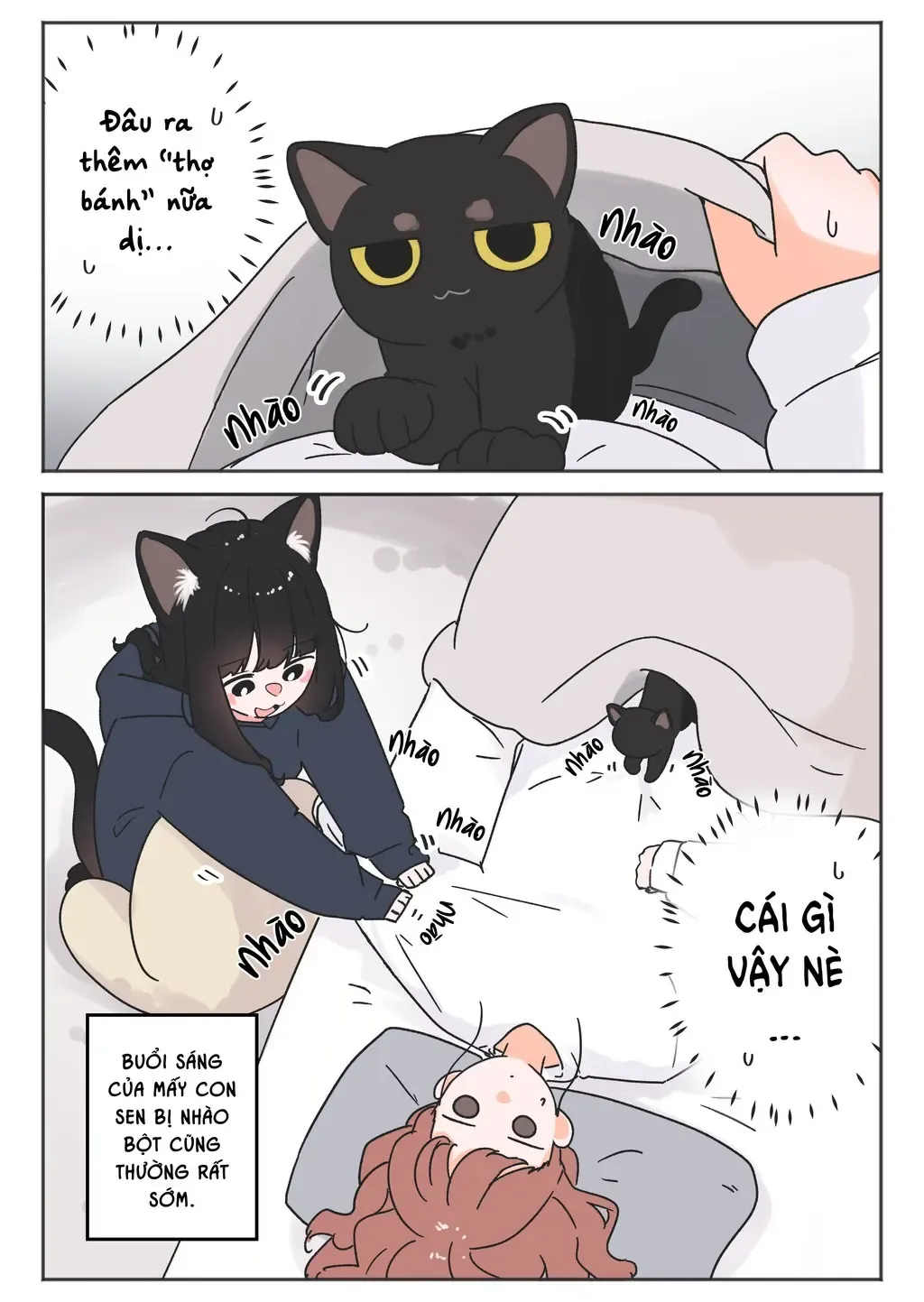 Câu Chuyện Về Con Mèo Đen Tự Nhiên Biến Thành Người.