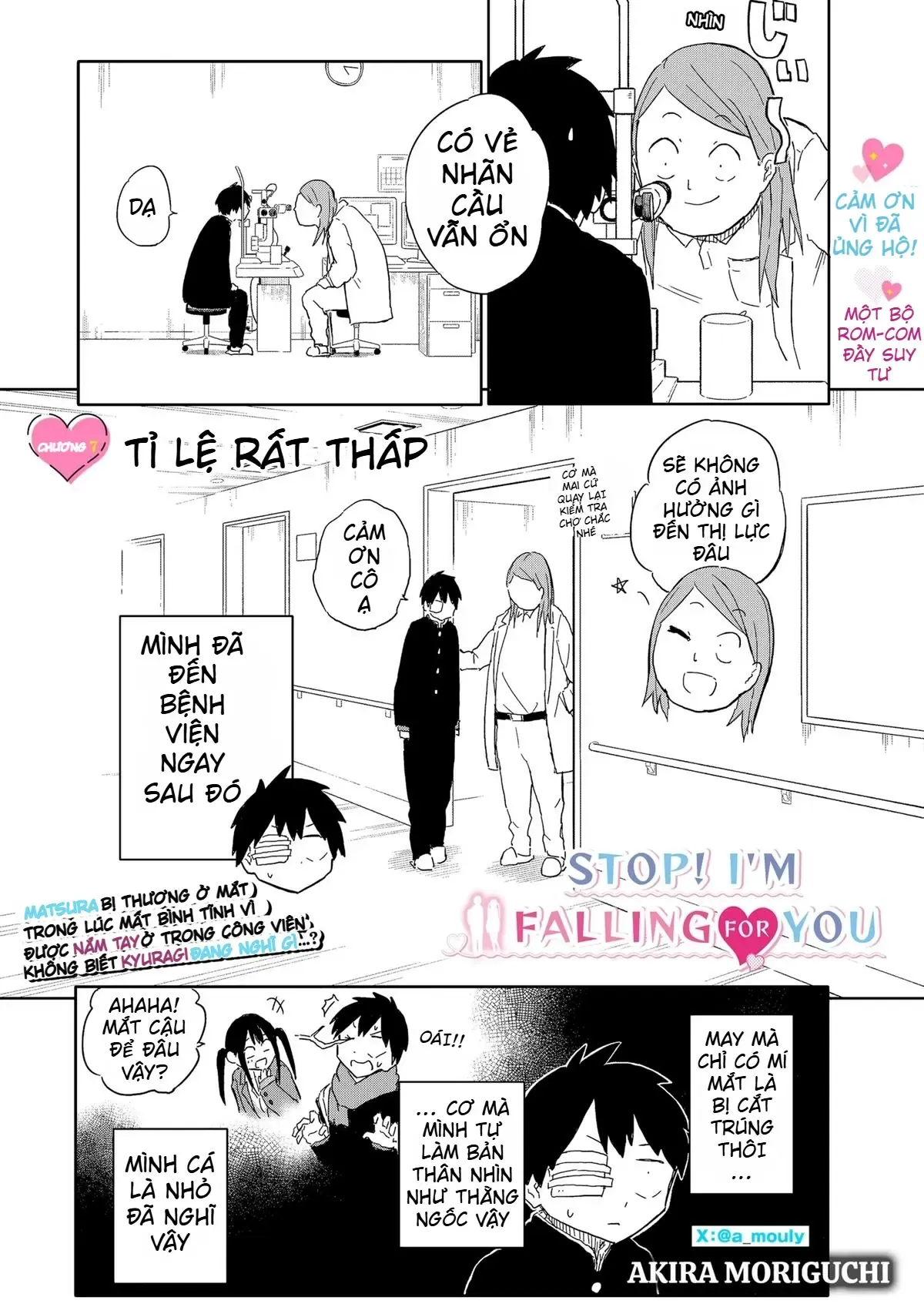 Dừng Lại Đi! Không Mình Đổ Cậu Mất !!! - Chương 7 - Trang 3