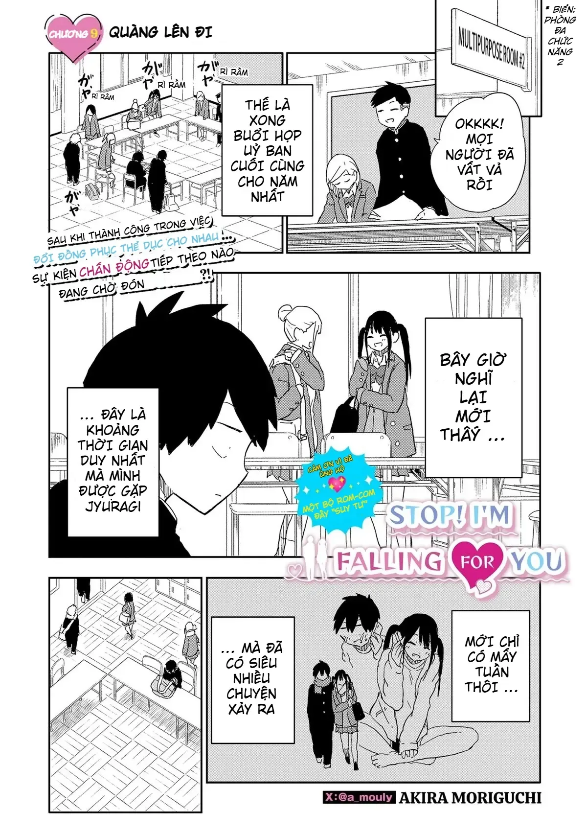 Dừng Lại Đi! Không Mình Đổ Cậu Mất !!! - Chương 9 - Trang 3