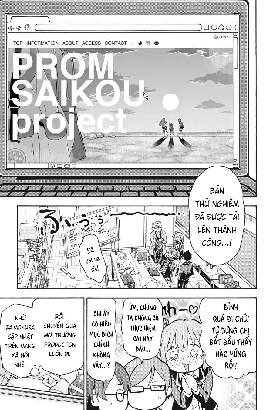 Chuyện Tình Thanh Xuân Bi Hài Của Tôi Quả Nhiên Là Sai Lầm Chap 101 - Next Chap 100.5