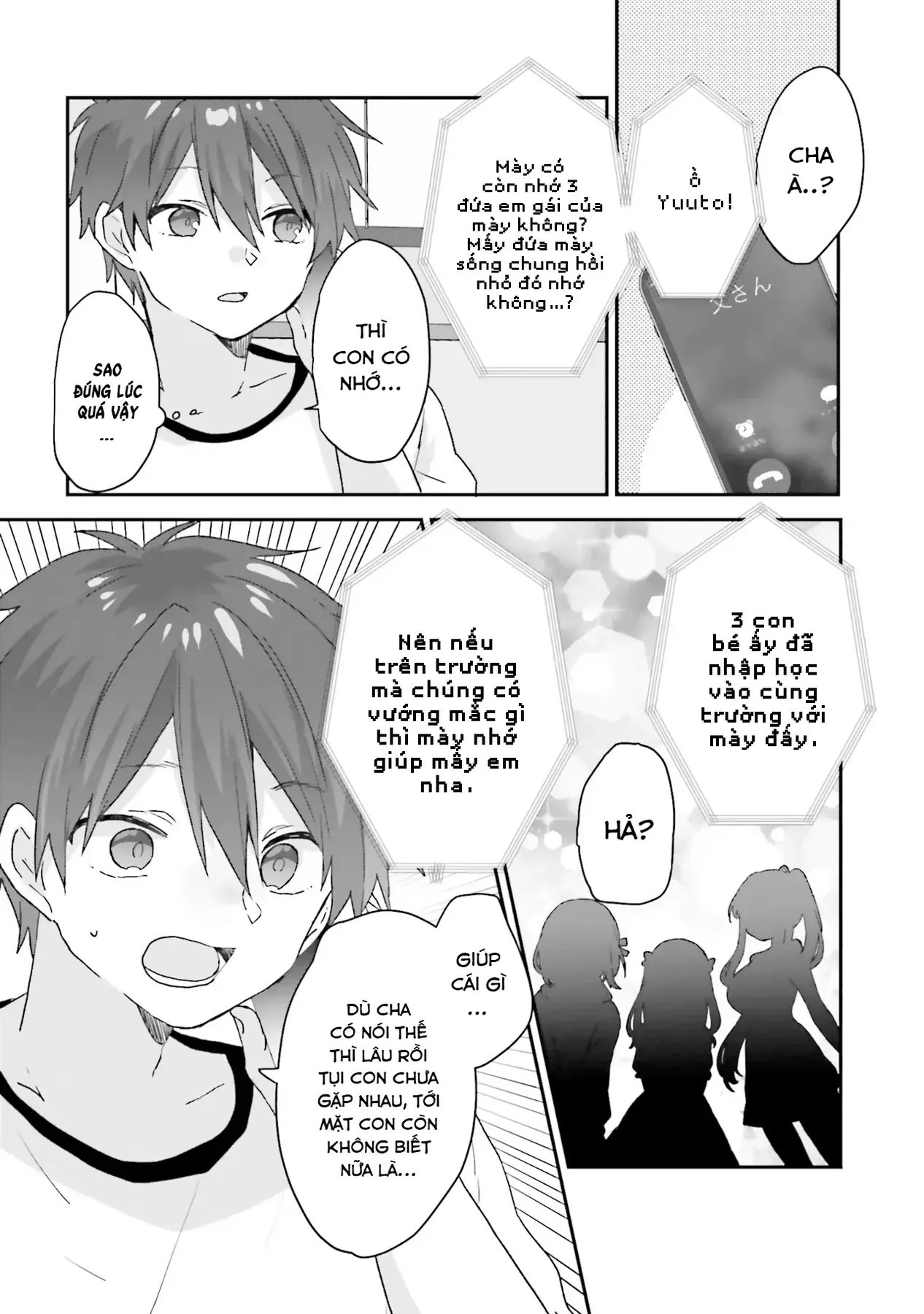 Ba Mỹ Nữ Mà Ai Cũng Đồn Trong Trường, Hóa Ra Là Những Cô Em Gái Thất Lạc Của Mình Sao.