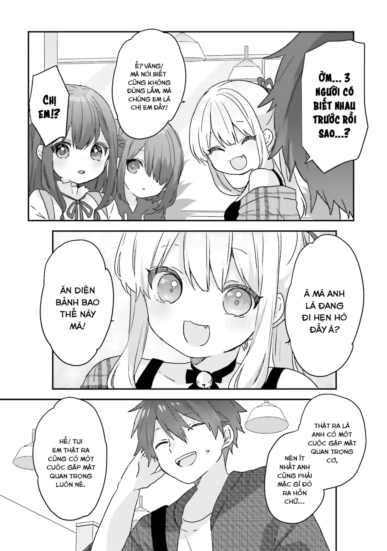 Ba Mỹ Nữ Mà Ai Cũng Đồn Trong Trường, Hóa Ra Là Những Cô Em Gái Thất Lạc Của Mình Sao.