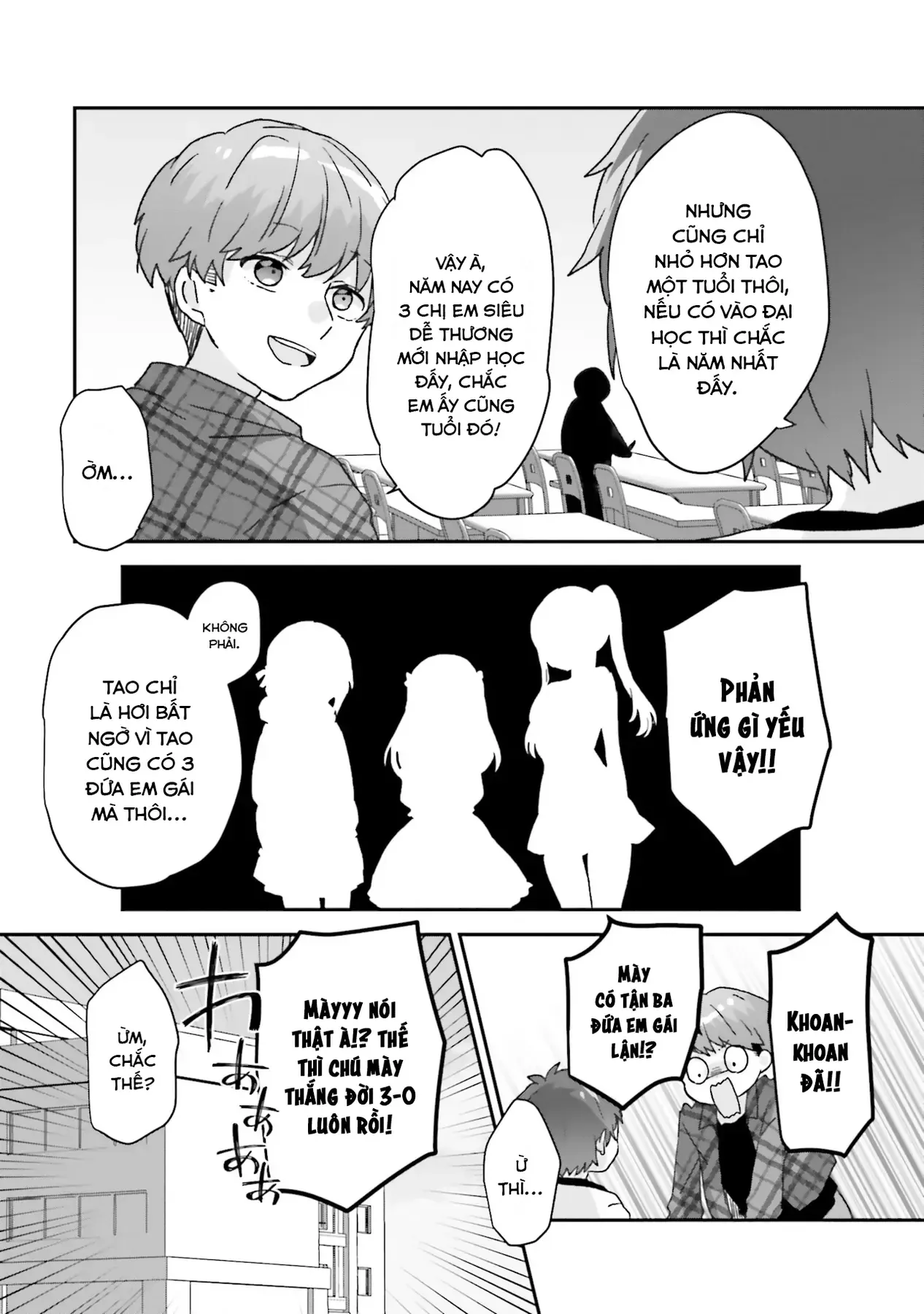 Ba Mỹ Nữ Mà Ai Cũng Đồn Trong Trường, Hóa Ra Là Những Cô Em Gái Thất Lạc Của Mình Sao.