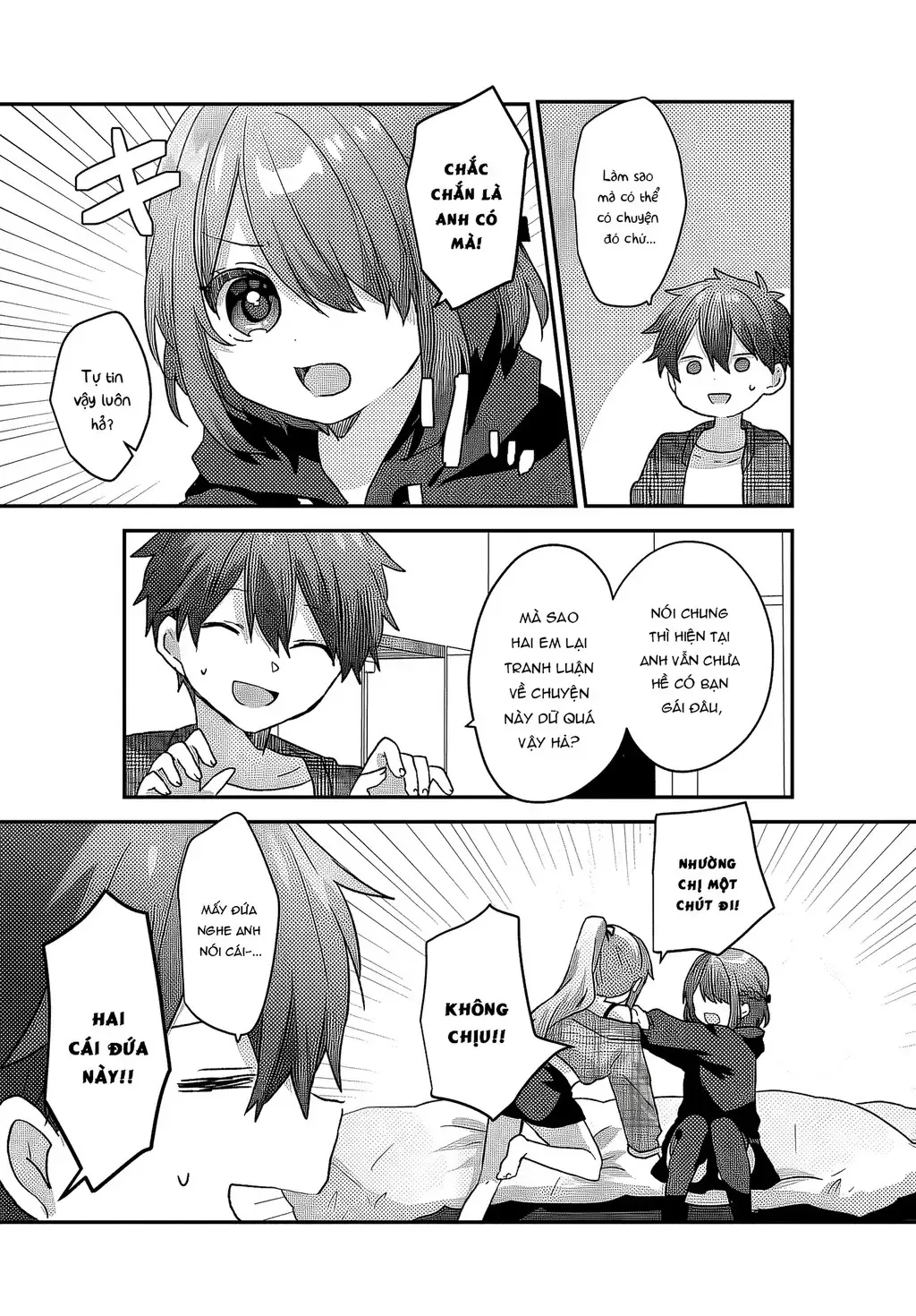 Ba Mỹ Nữ Mà Ai Cũng Đồn Trong Trường, Hóa Ra Là Những Cô Em Gái Thất Lạc Của Mình Sao.