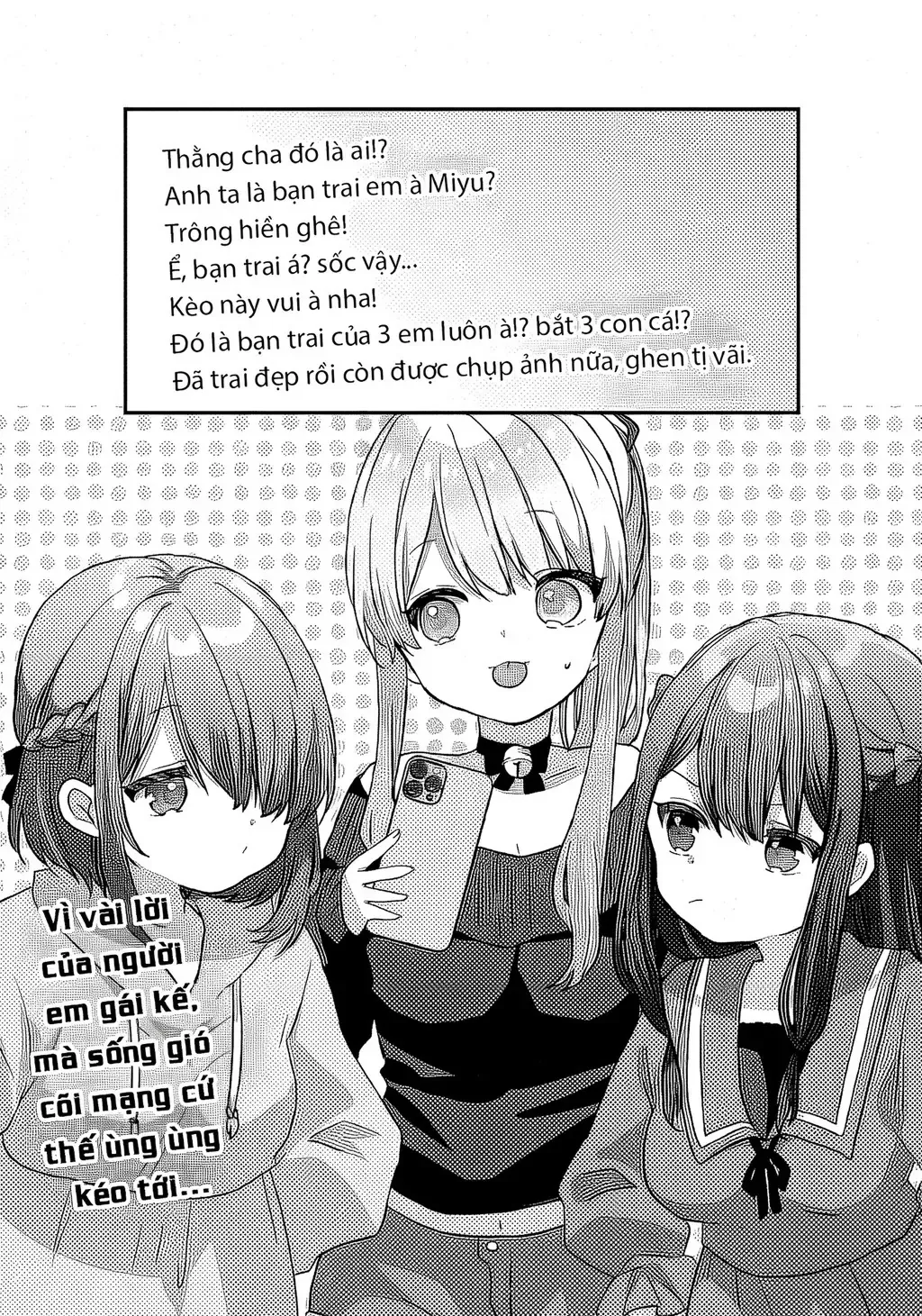 Ba Mỹ Nữ Mà Ai Cũng Đồn Trong Trường, Hóa Ra Là Những Cô Em Gái Thất Lạc Của Mình Sao.