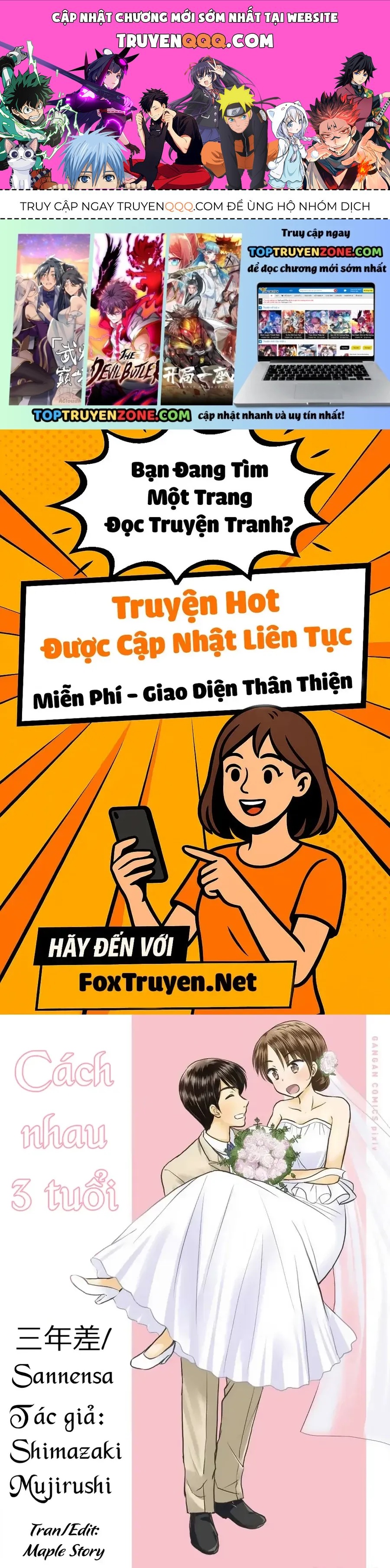 Cách nhau 3 tuổi Chap 63 - Next Chap 62