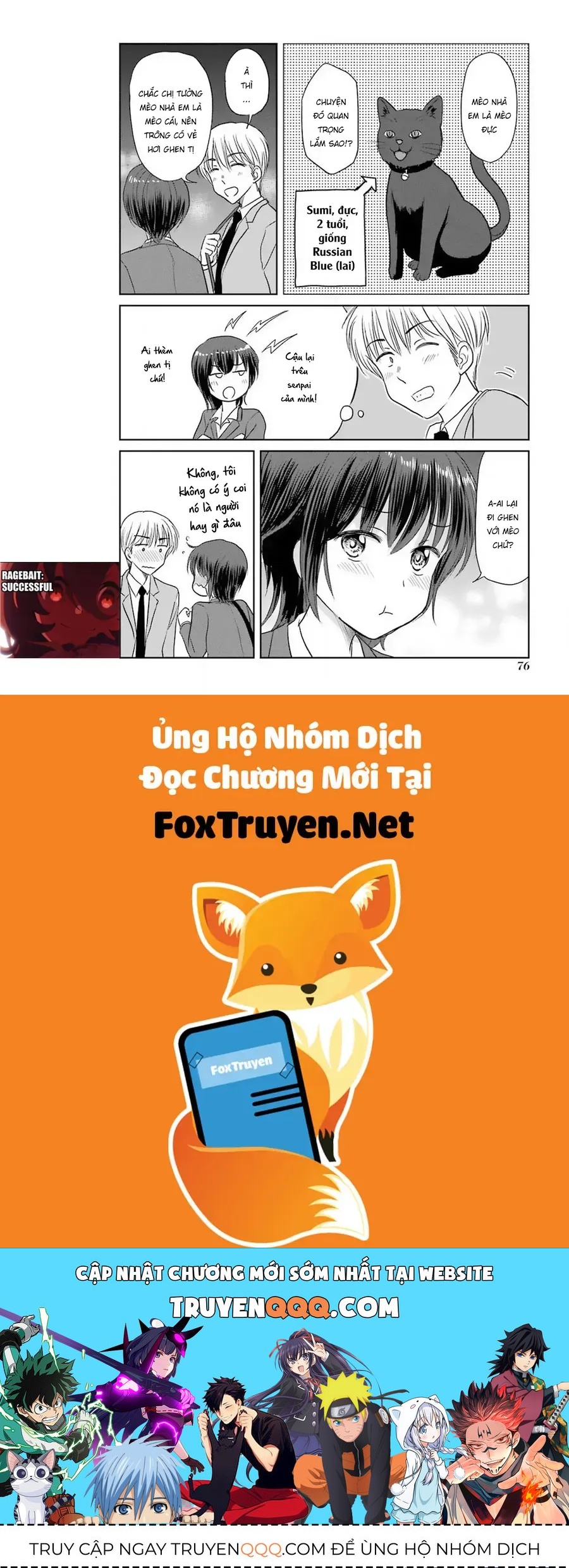 Cách nhau 3 tuổi Chap 64 - Next Chap 63