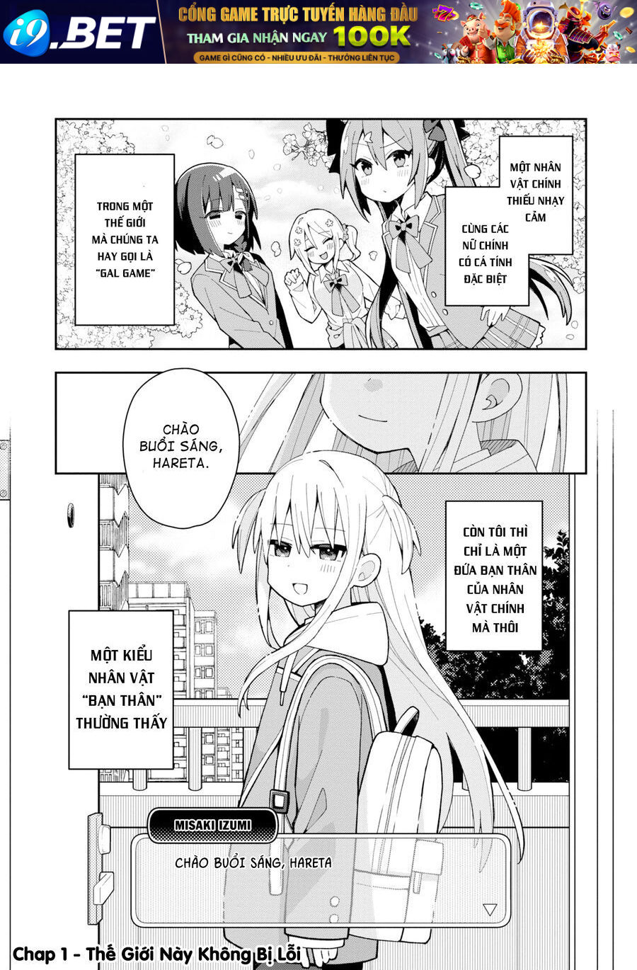 Misaki-Kun Wa Kouryaku Chara Janai Chương 1 - Trang 3