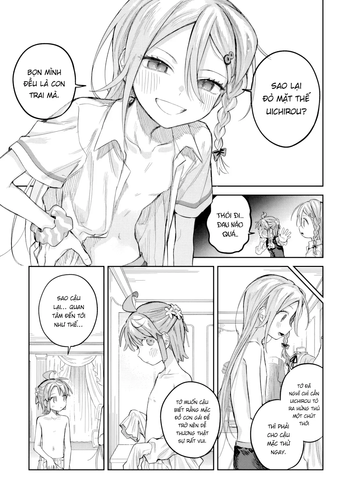 Josou Danshi Wa Skirt Wo Nugitai! Chương 23 - Trang 11