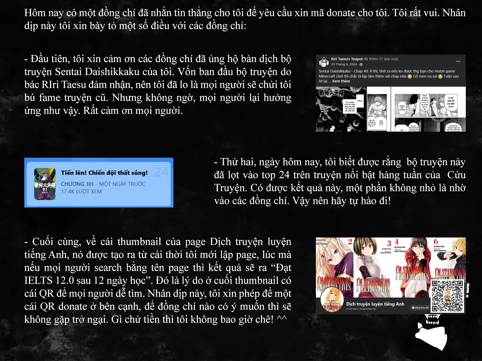 Tiến Lên! Chiến Đội Thất Sủng! Chap 102 - Next Chap 101