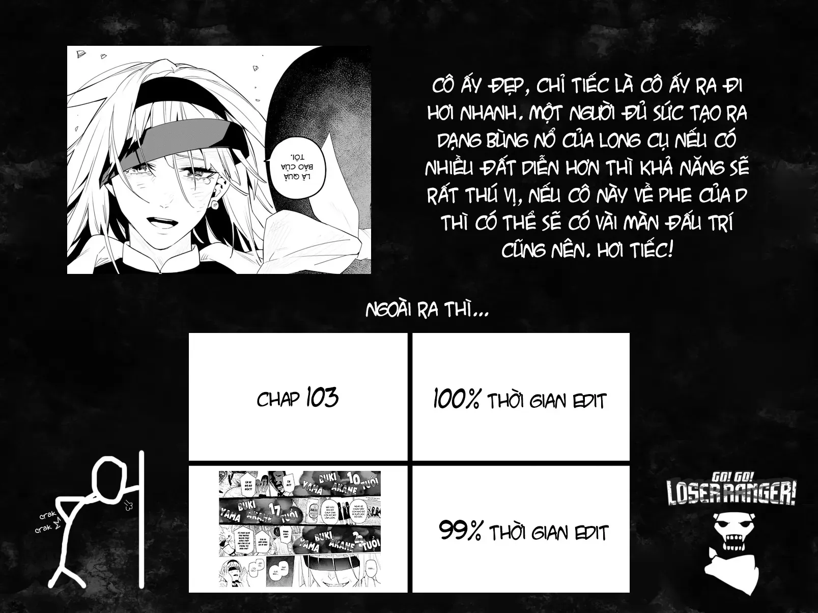 Tiến Lên! Chiến Đội Thất Sủng! Chap 103 - Next Chap 102