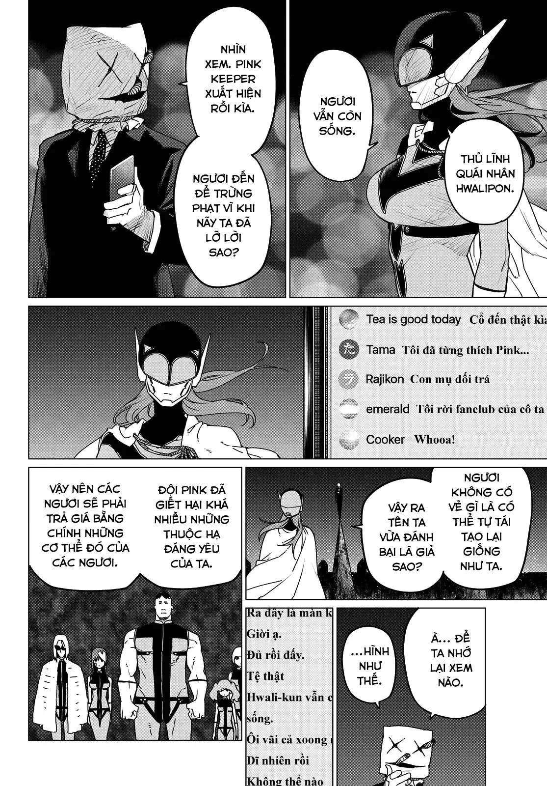 Tiến Lên! Chiến Đội Thất Sủng! Chap 109 - Next Chap 108