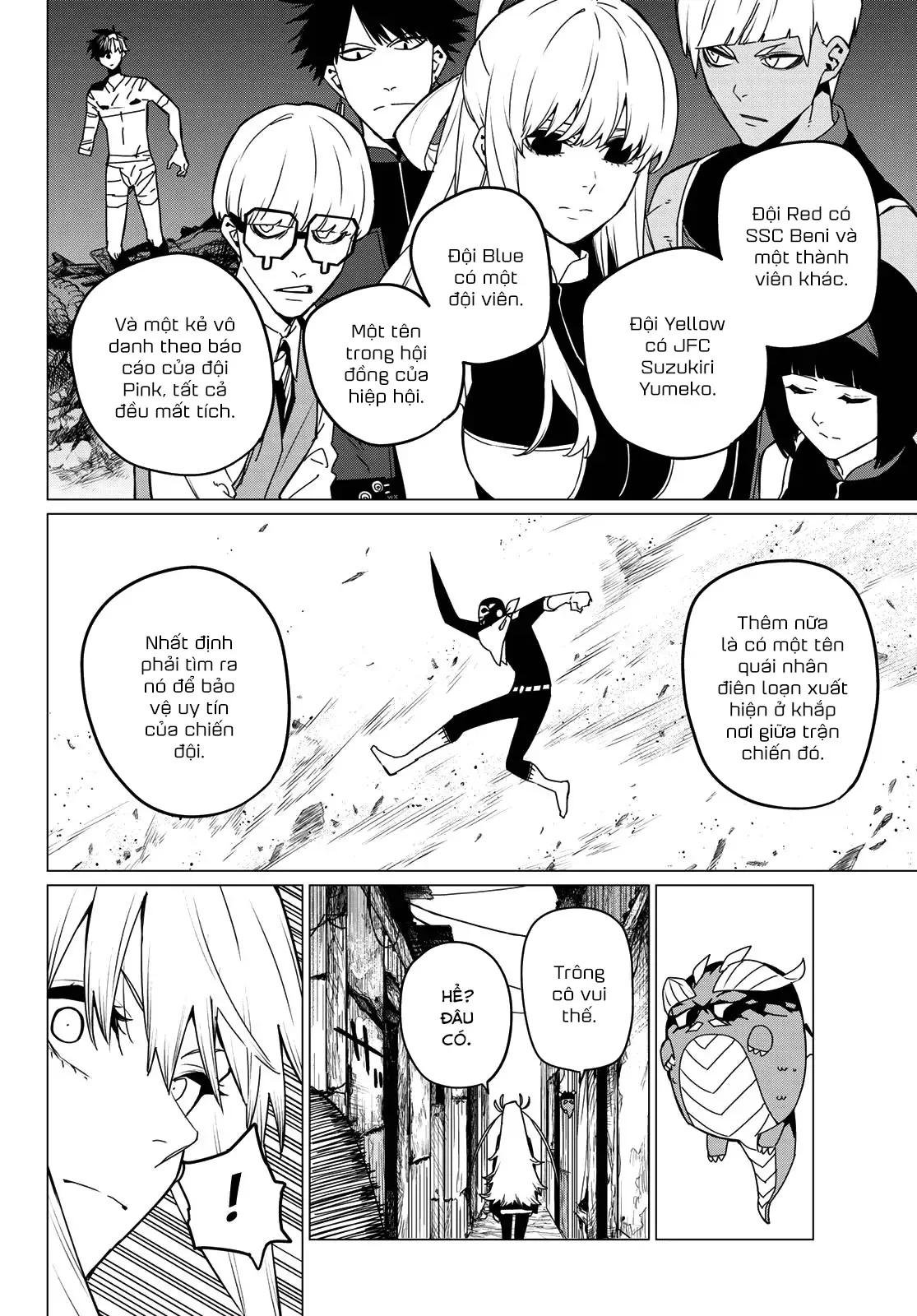 Tiến Lên! Chiến Đội Thất Sủng! Chap 126 - Next Chap 125