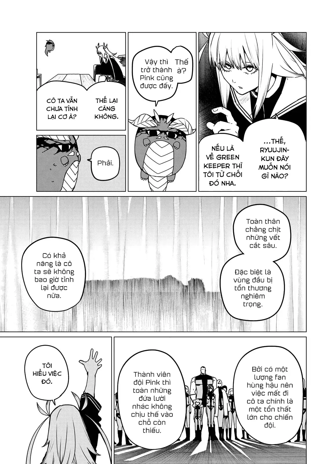 Tiến Lên! Chiến Đội Thất Sủng! Chap 126 - Next Chap 125