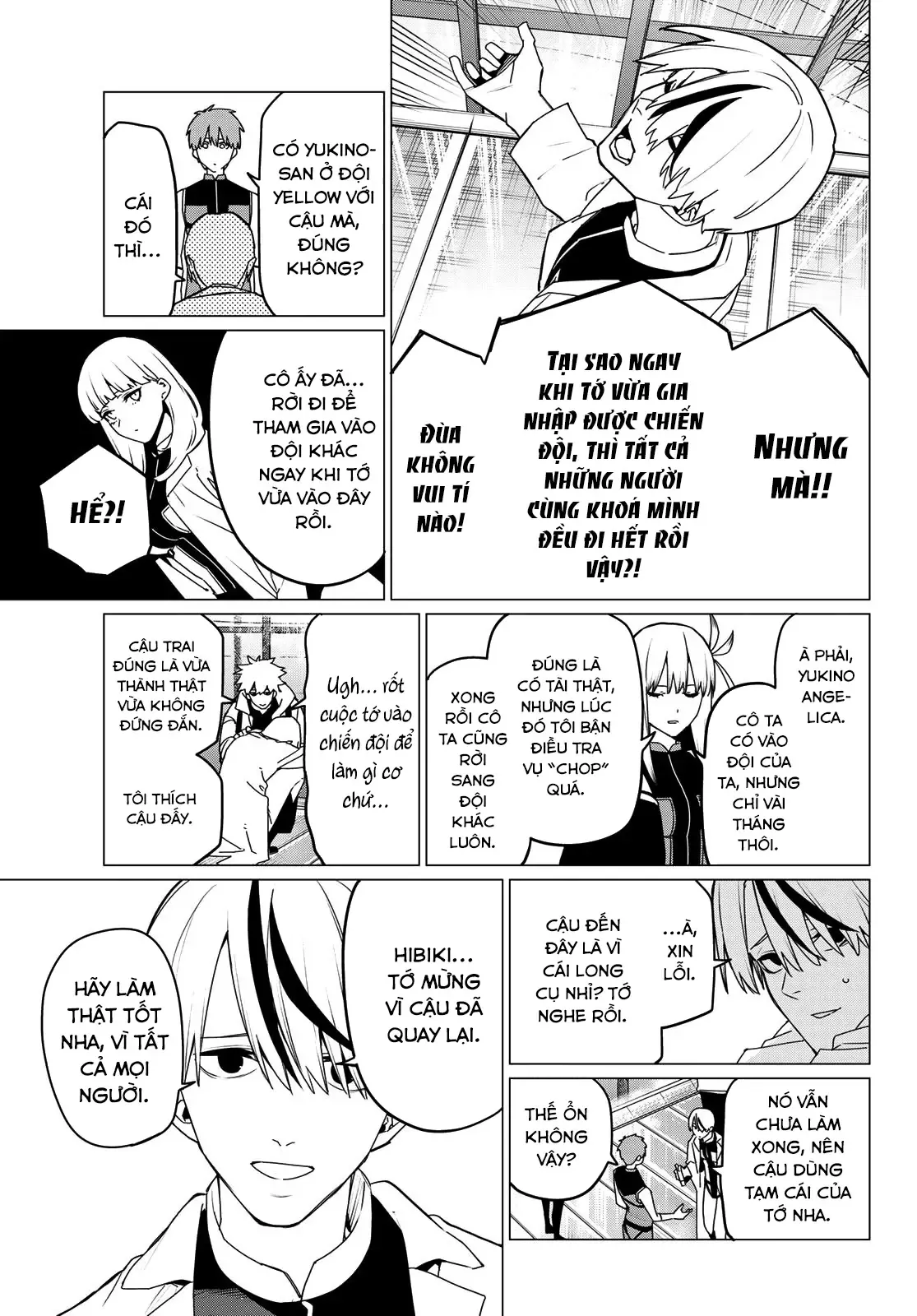 Tiến Lên! Chiến Đội Thất Sủng! Chap 135 - Next Chap 134