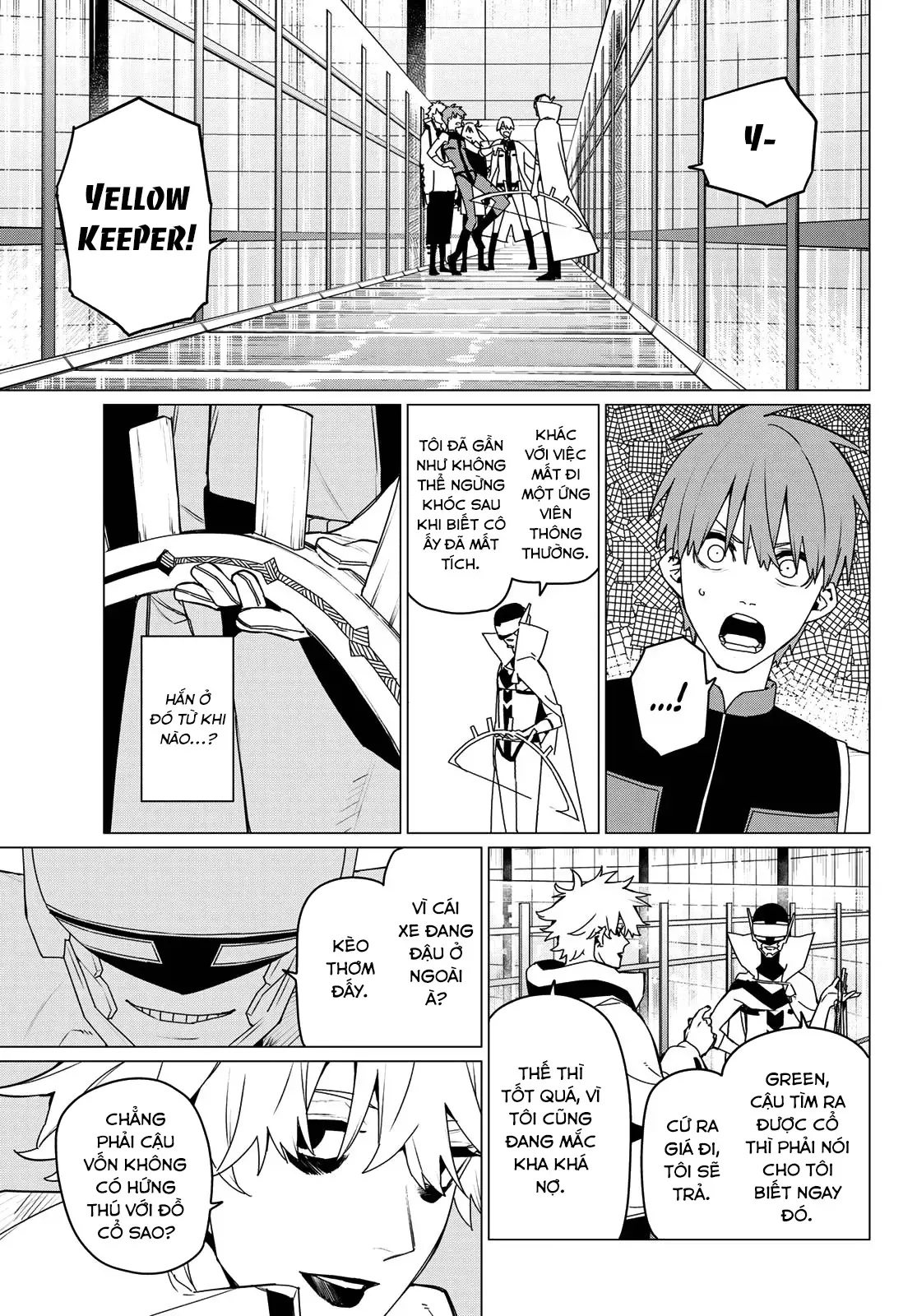 Tiến Lên! Chiến Đội Thất Sủng! Chap 135 - Next Chap 134