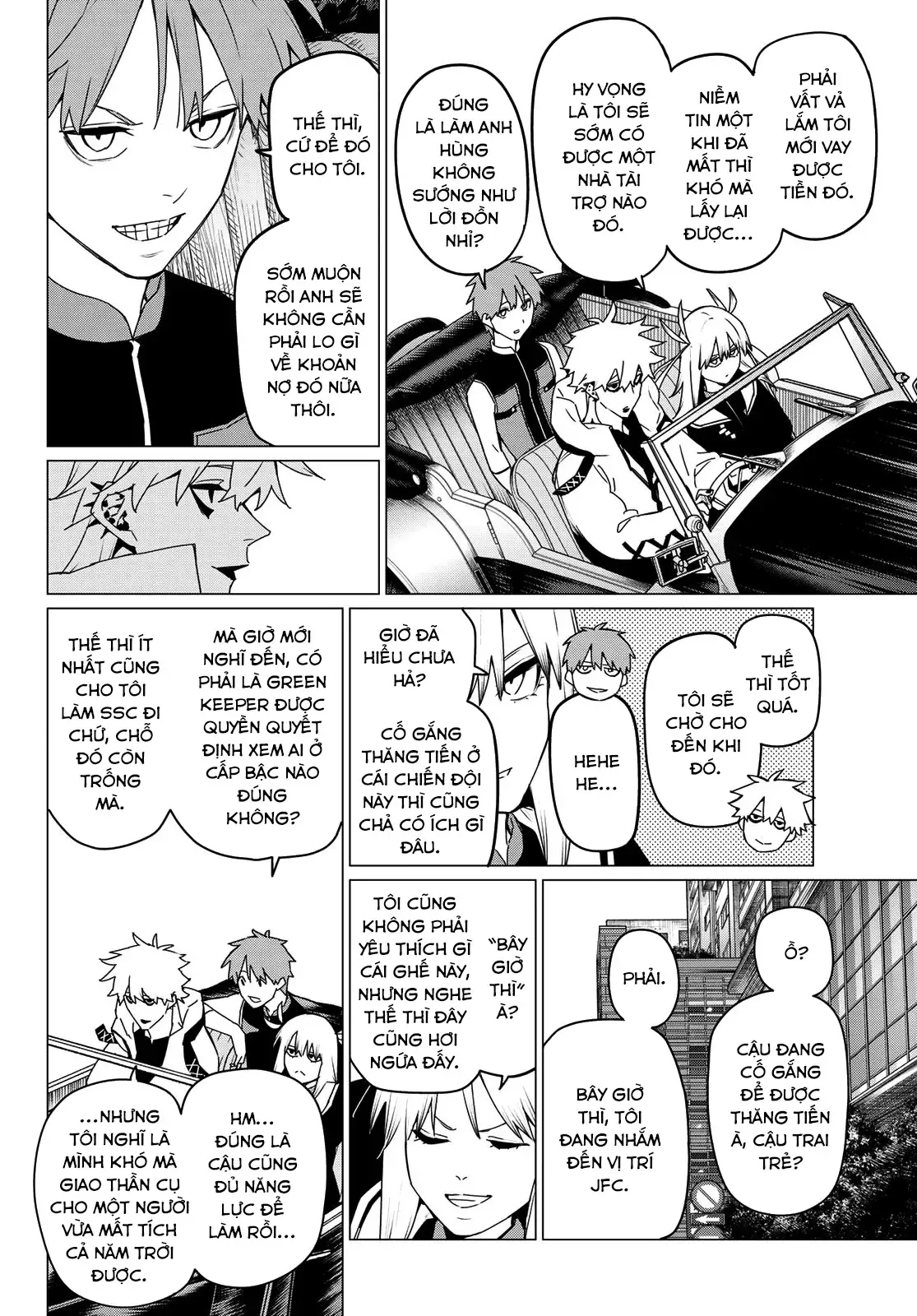 Tiến Lên! Chiến Đội Thất Sủng! Chap 135 - Next Chap 134