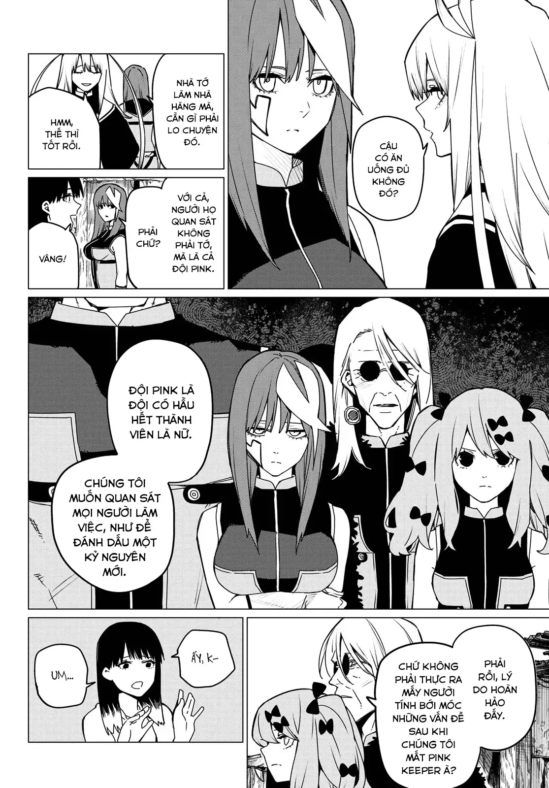 Tiến Lên! Chiến Đội Thất Sủng! Chap 136 - Next Chap 135