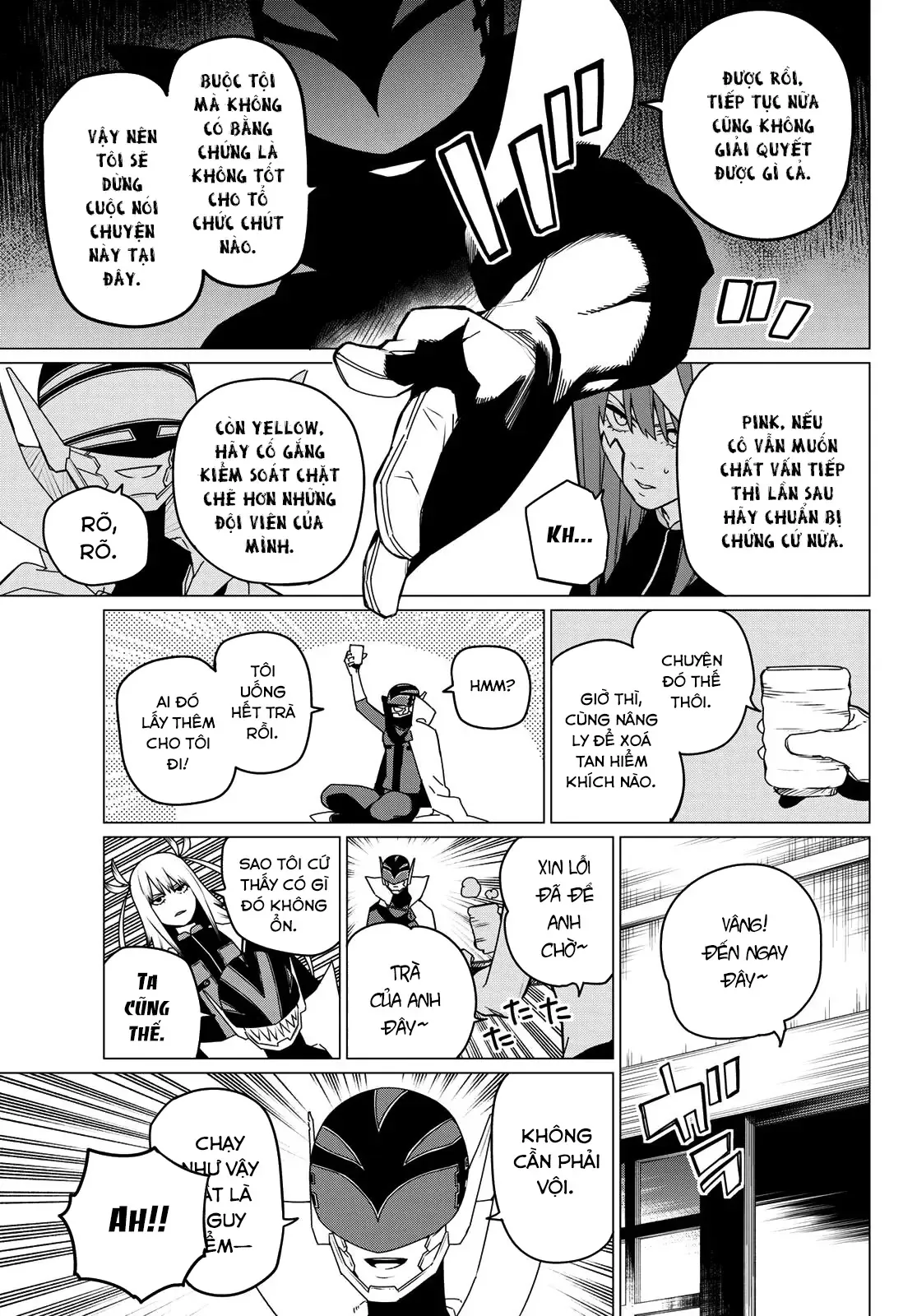 Tiến Lên! Chiến Đội Thất Sủng! Chap 143 - Next Chap 142