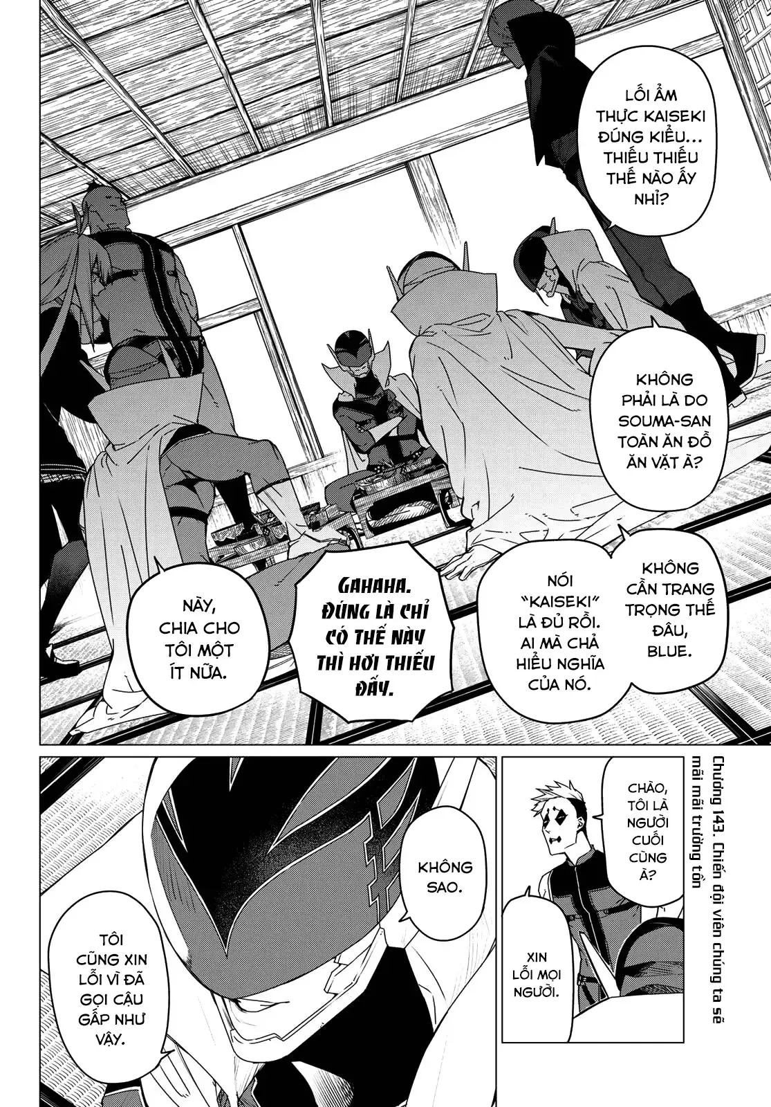 Tiến Lên! Chiến Đội Thất Sủng! Chap 143 - Next Chap 142