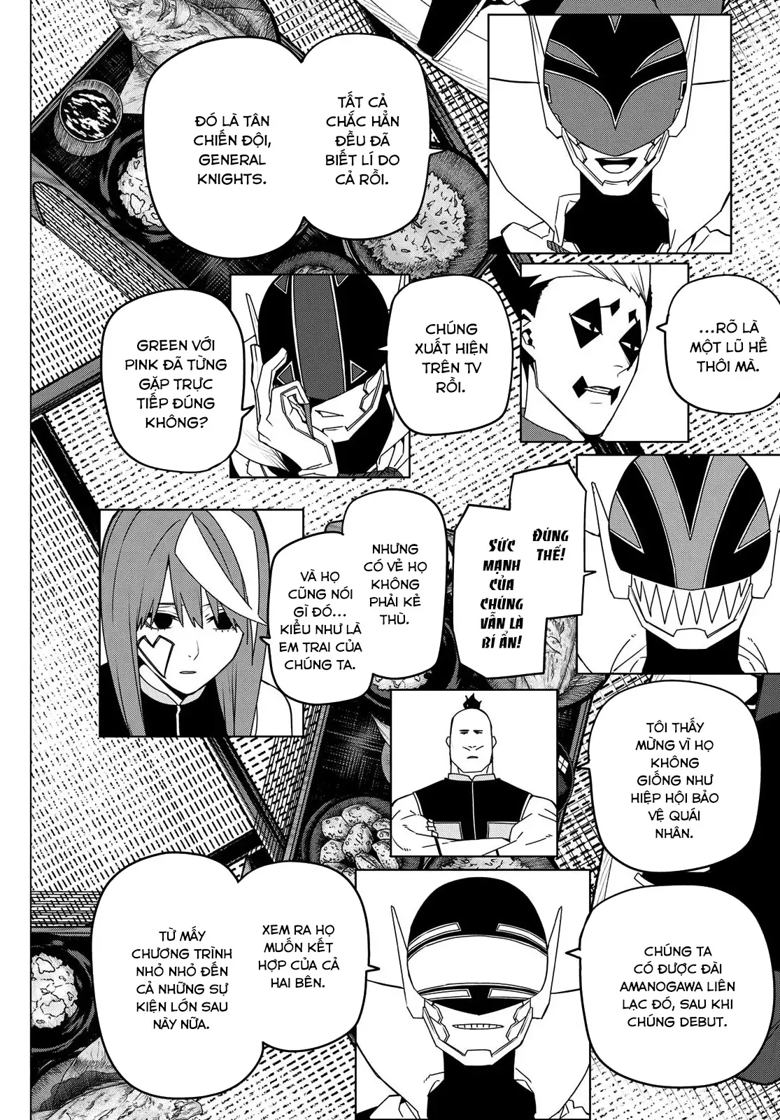 Tiến Lên! Chiến Đội Thất Sủng! Chap 143 - Next Chap 142