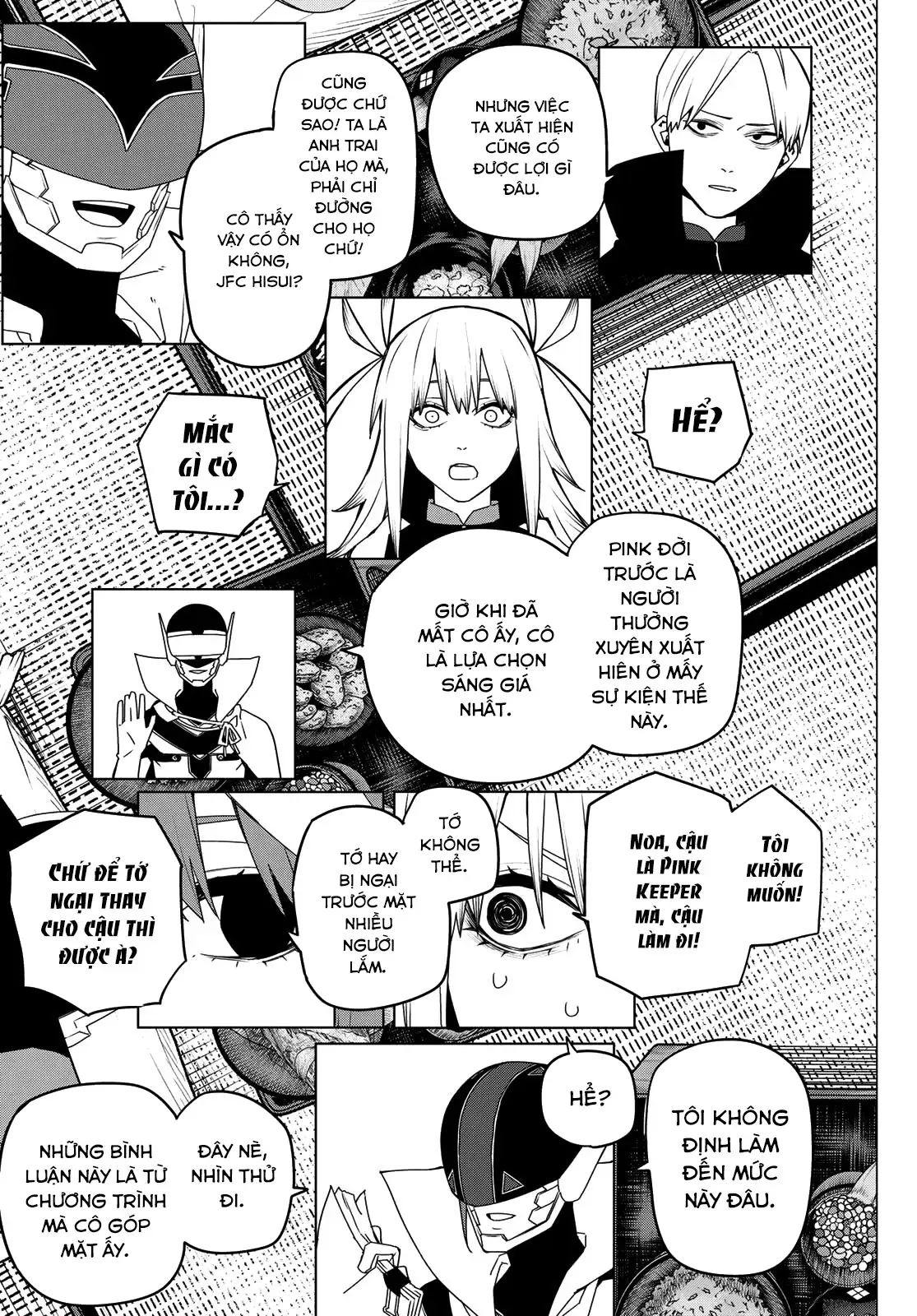 Tiến Lên! Chiến Đội Thất Sủng! Chap 143 - Next Chap 142