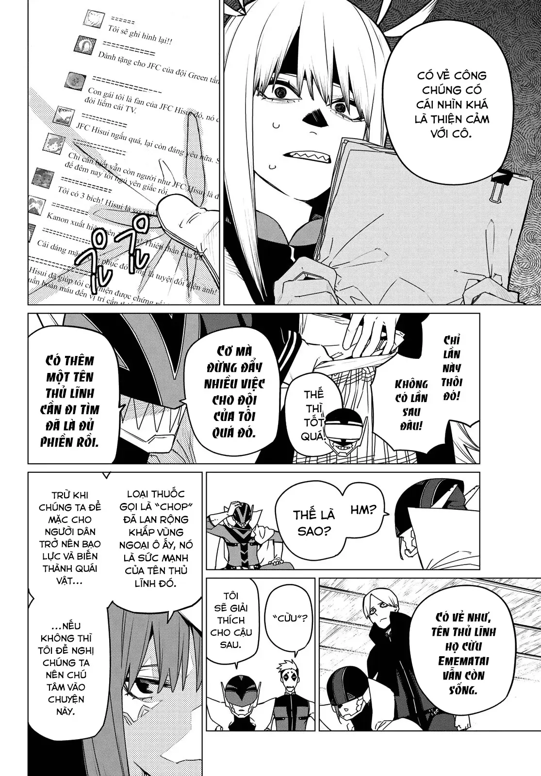 Tiến Lên! Chiến Đội Thất Sủng! Chap 143 - Next Chap 142