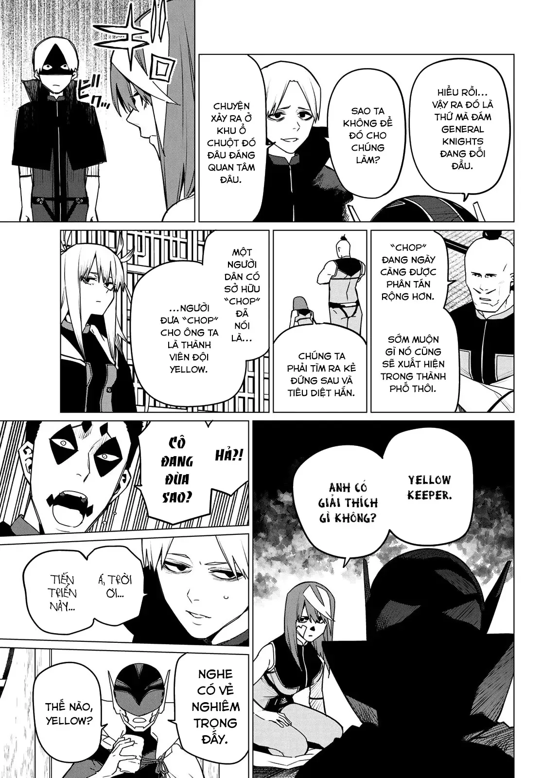 Tiến Lên! Chiến Đội Thất Sủng! Chap 143 - Next Chap 142