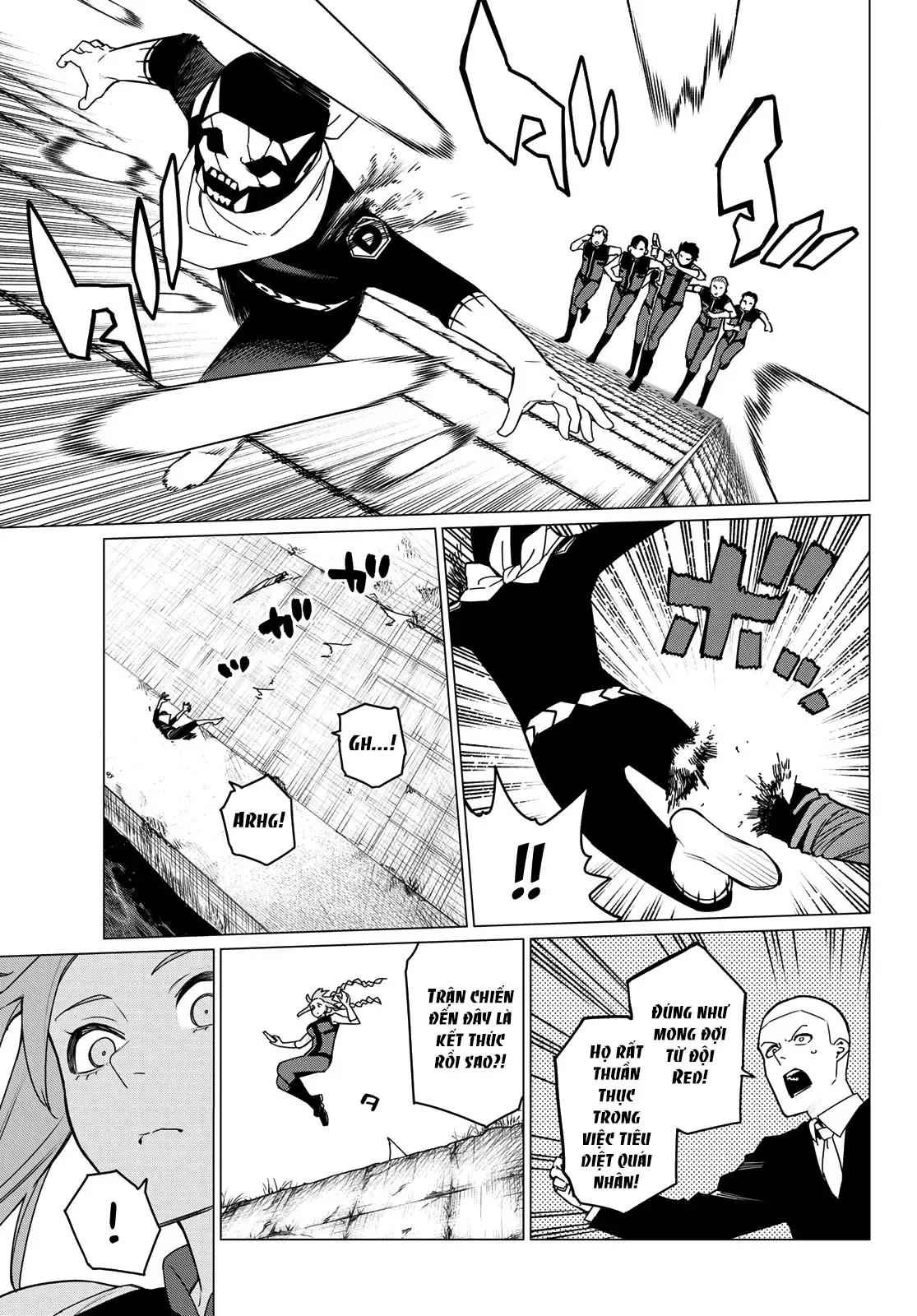 Tiến Lên! Chiến Đội Thất Sủng! Chap 147 - Next Chap 146