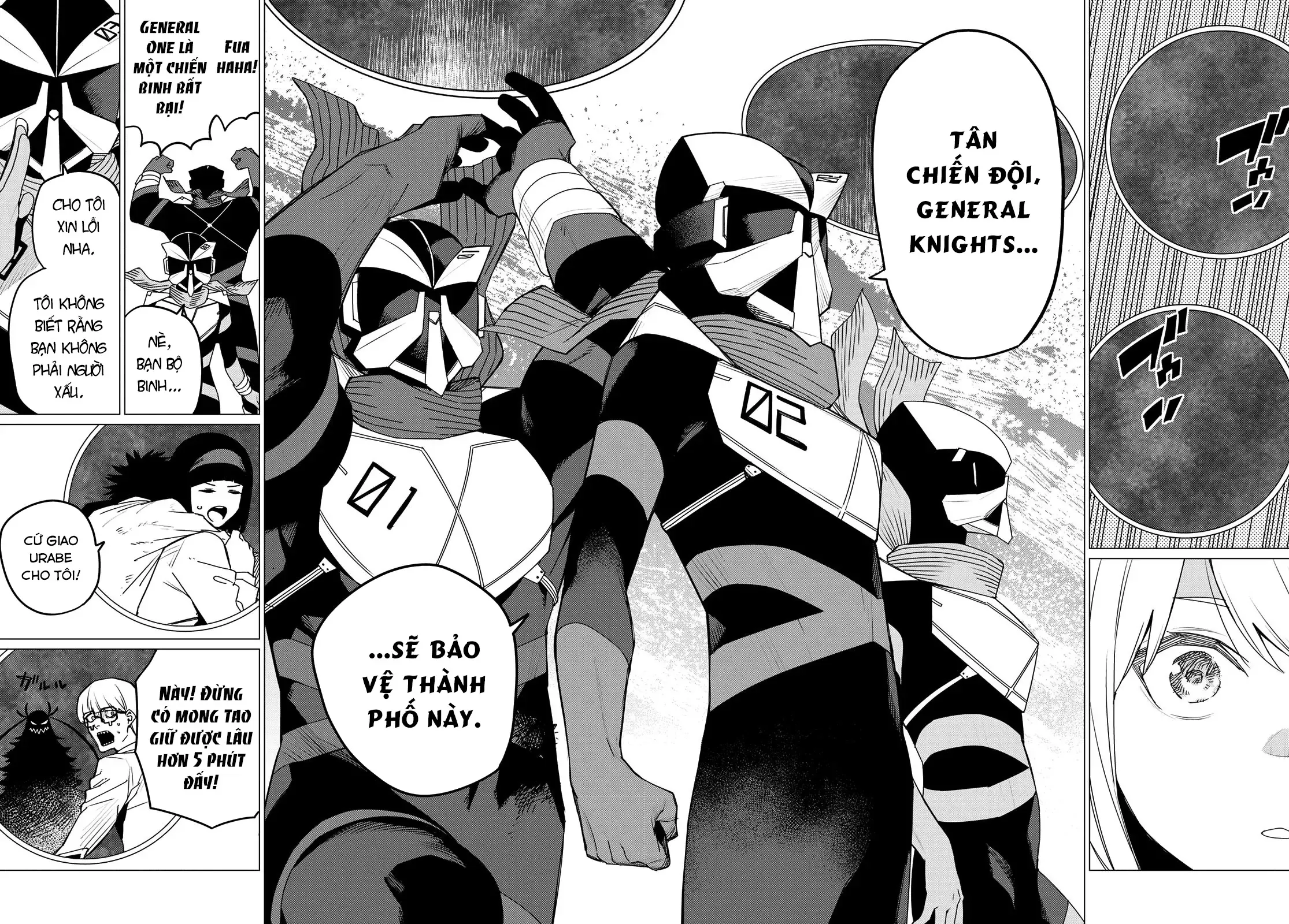 Tiến Lên! Chiến Đội Thất Sủng! Chap 150 - Next Chap 149