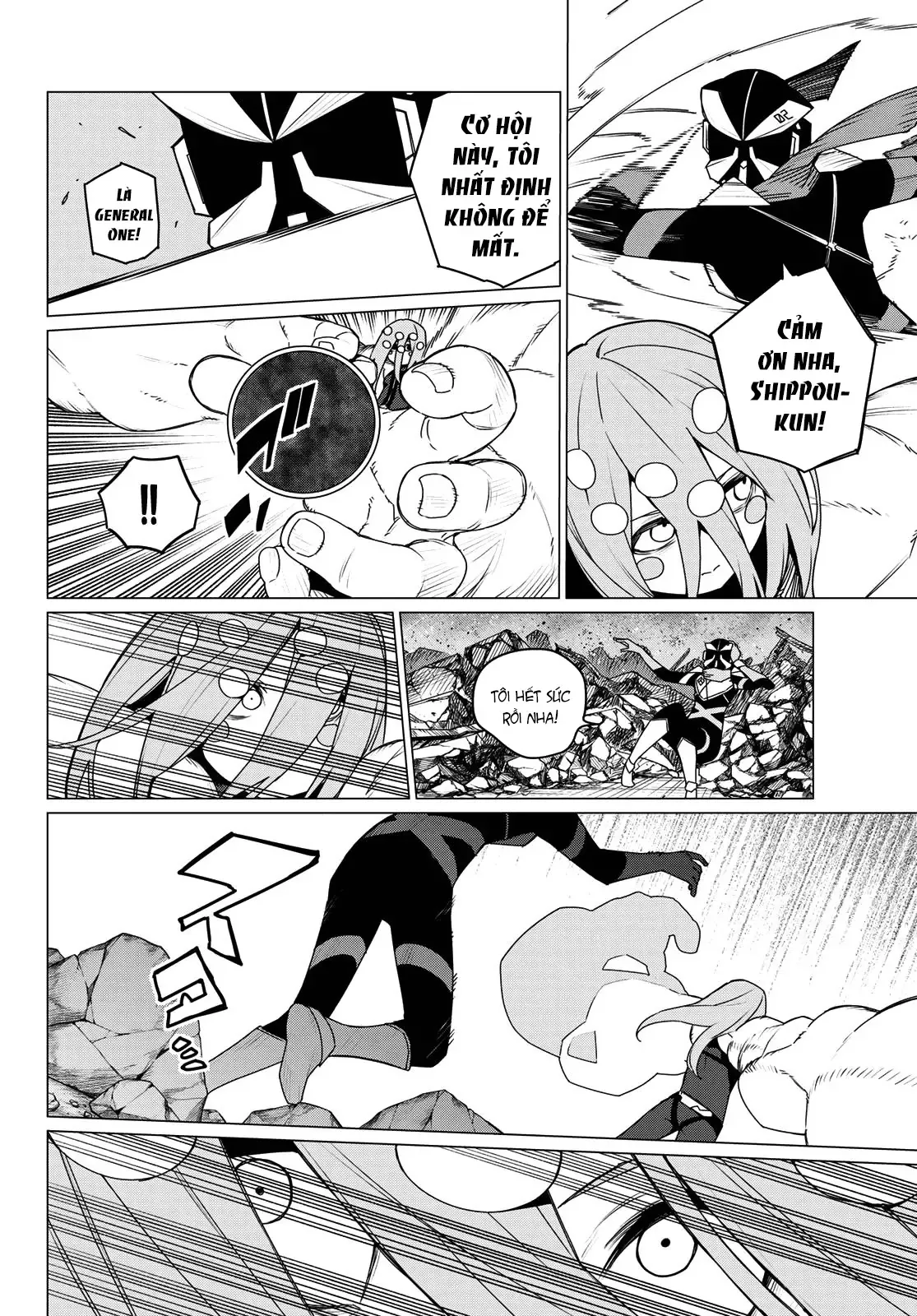 Tiến Lên! Chiến Đội Thất Sủng! Chap 151 - Next Chap 150