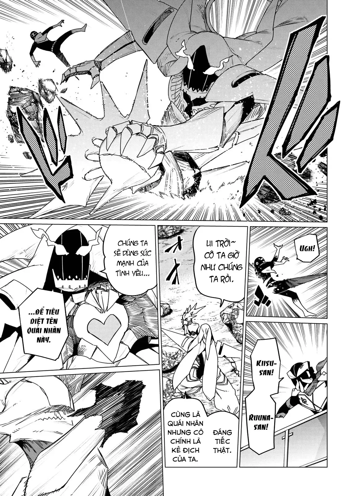 Tiến Lên! Chiến Đội Thất Sủng! Chap 152 - Next Chap 151