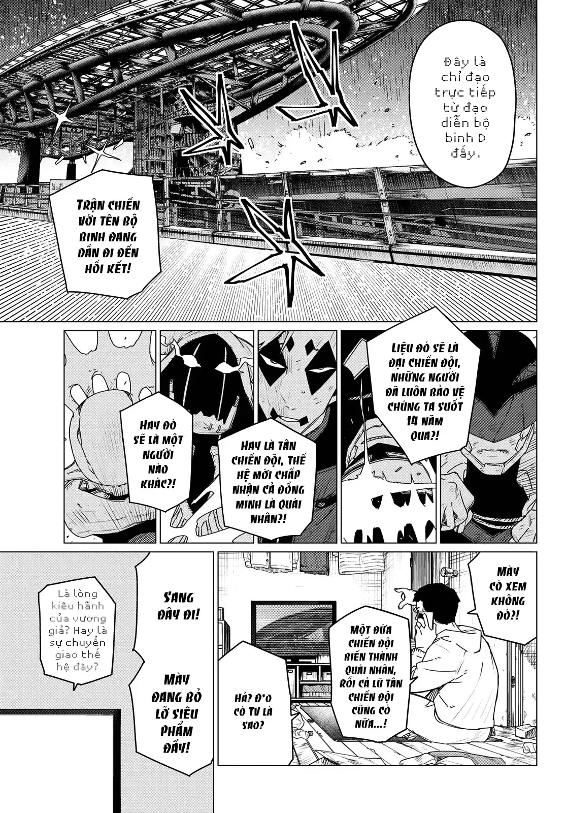 Tiến Lên! Chiến Đội Thất Sủng! Chap 154 - Next Chap 153