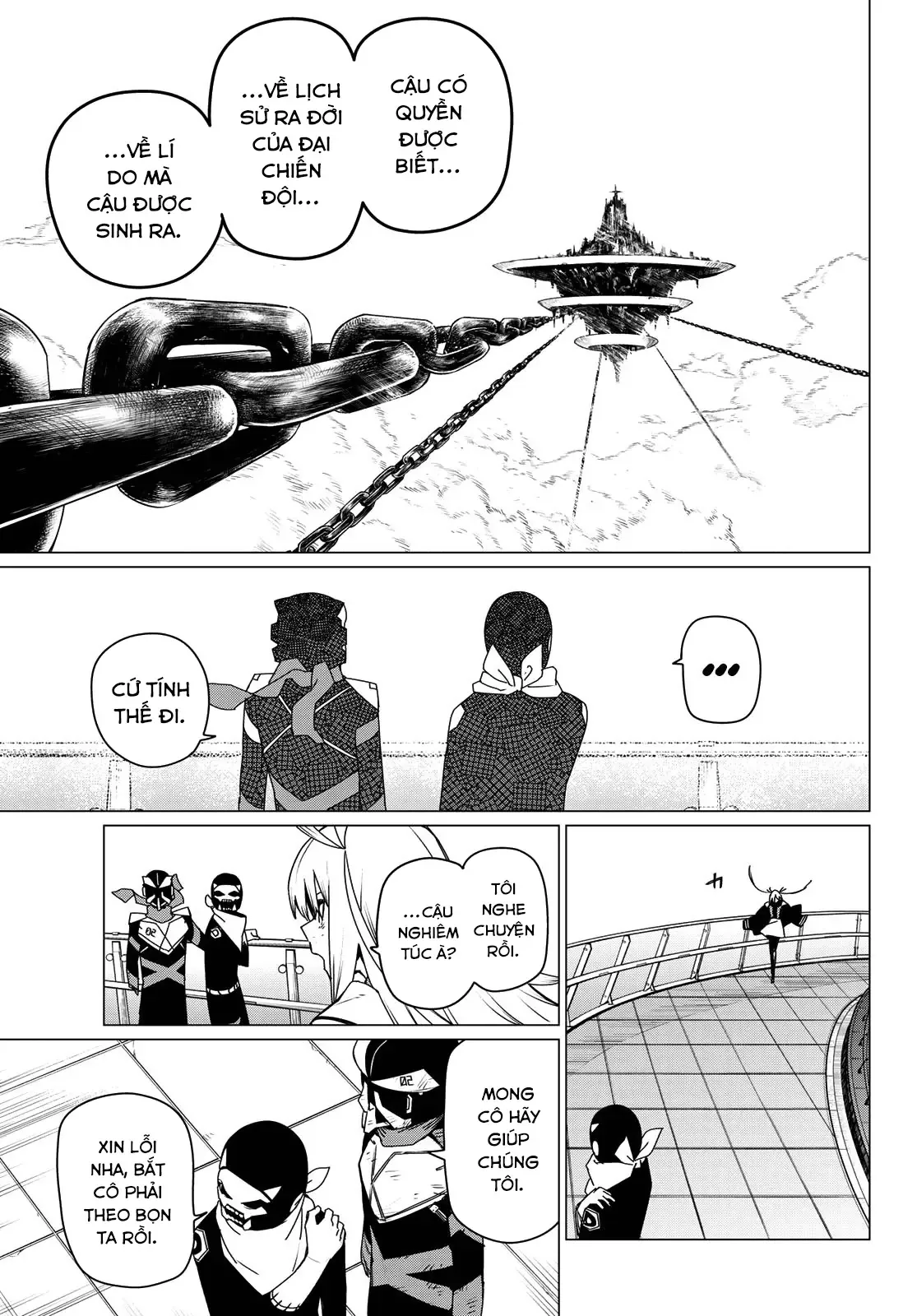 Tiến Lên! Chiến Đội Thất Sủng! Chap 154 - Next Chap 153