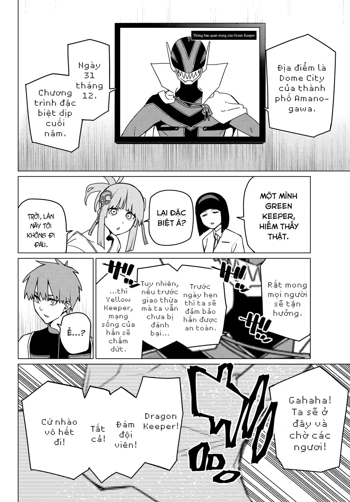 Tiến Lên! Chiến Đội Thất Sủng! Chap 159 - Next Chap 158