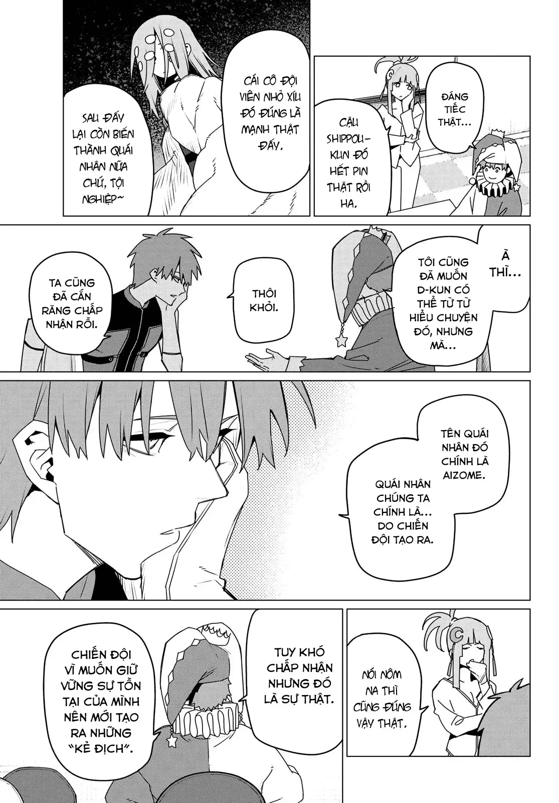 Tiến Lên! Chiến Đội Thất Sủng! Chap 159 - Next Chap 158