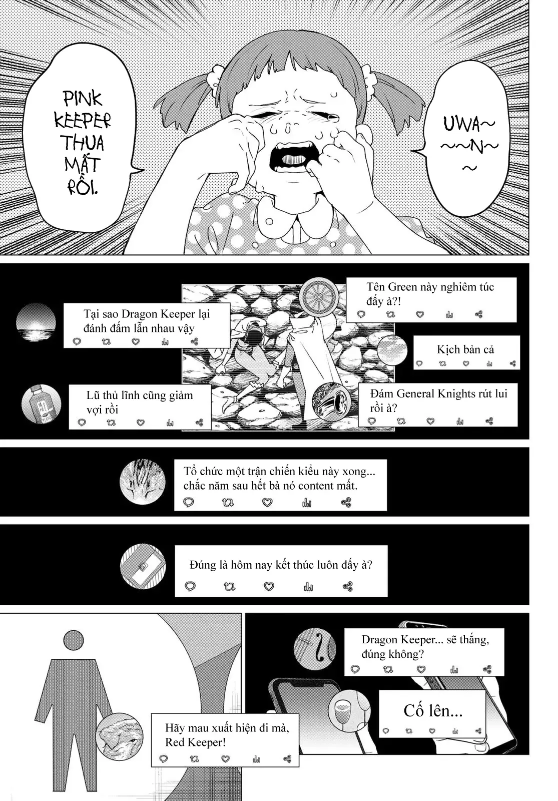 Tiến Lên! Chiến Đội Thất Sủng! Chap 187 - Next Chap 186