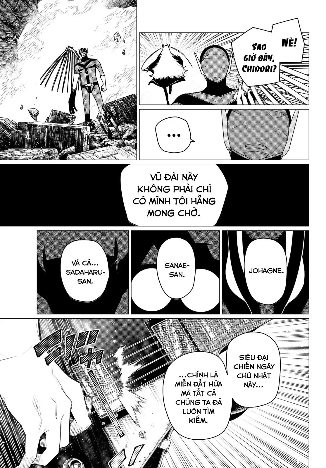 Tiến Lên! Chiến Đội Thất Sủng! Chap 203 - Next Chap 202