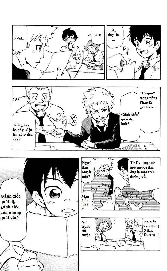 Darren Shan - Gánh Xiếc Quái Dị Chương 1 - Trang 21