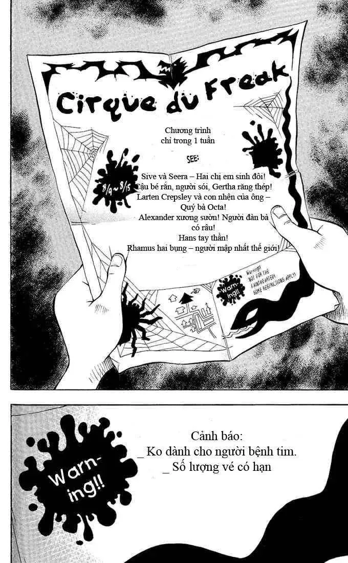 Darren Shan - Gánh Xiếc Quái Dị Chương 1 - Trang 22