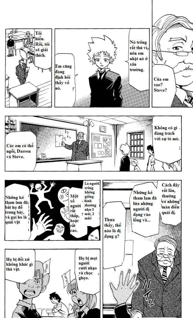 Darren Shan - Gánh Xiếc Quái Dị Chương 1 - Trang 24