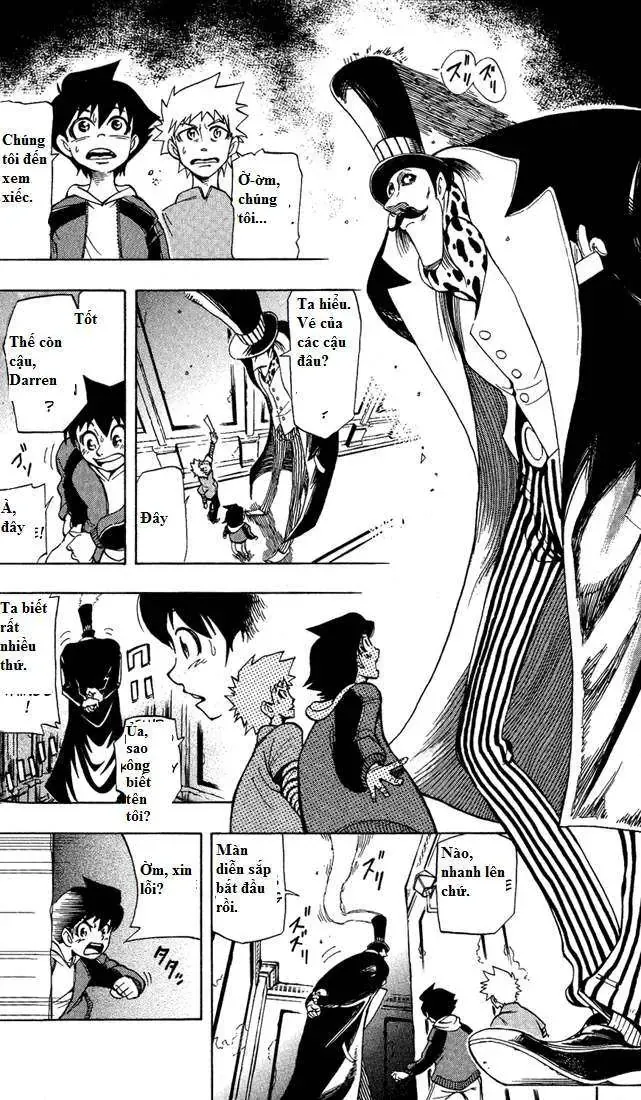 Darren Shan - Gánh Xiếc Quái Dị Chương 1 - Trang 44