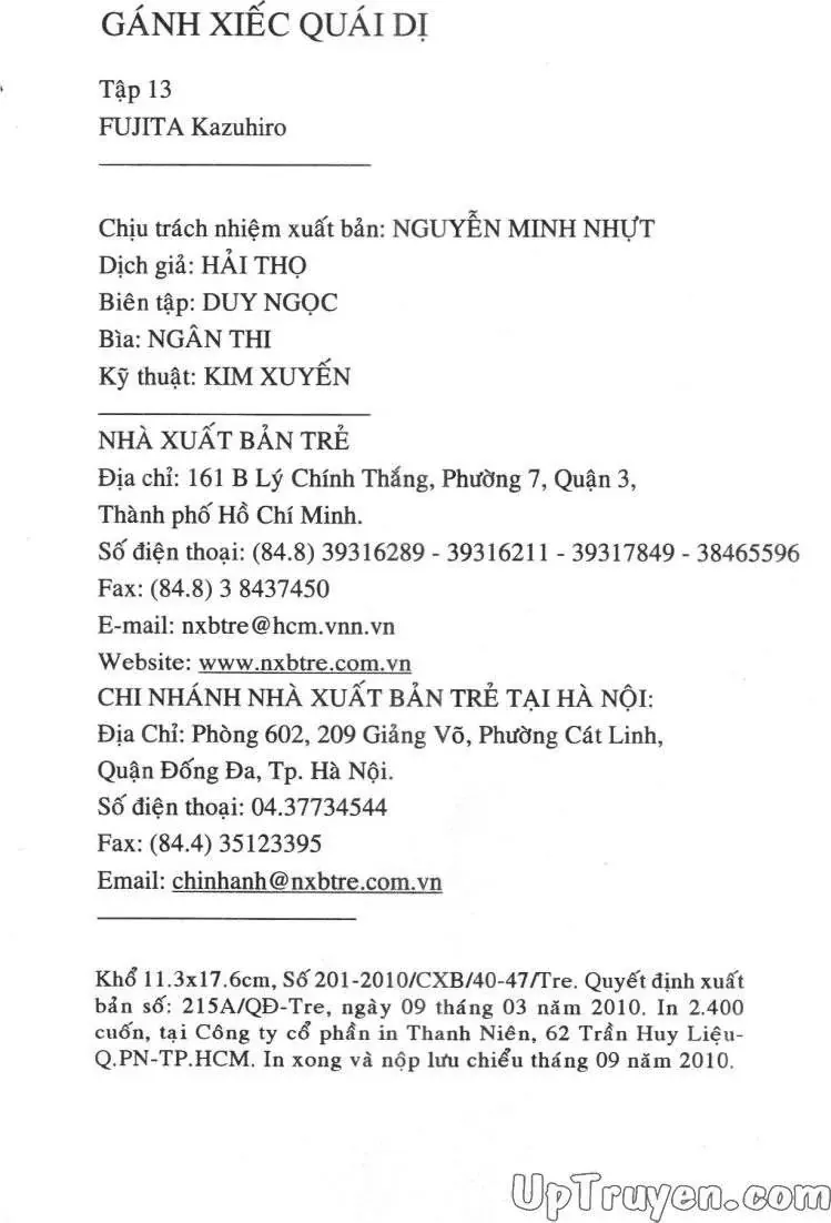 Darren Shan - Gánh Xiếc Quái Dị Chương 13 - Trang 4
